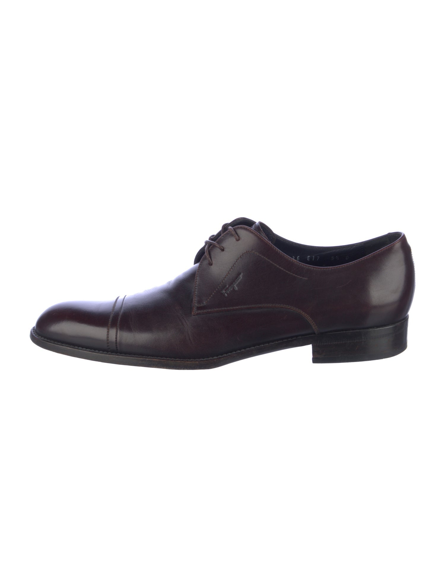 Salvatore Ferragamo Leather Derby Shoes