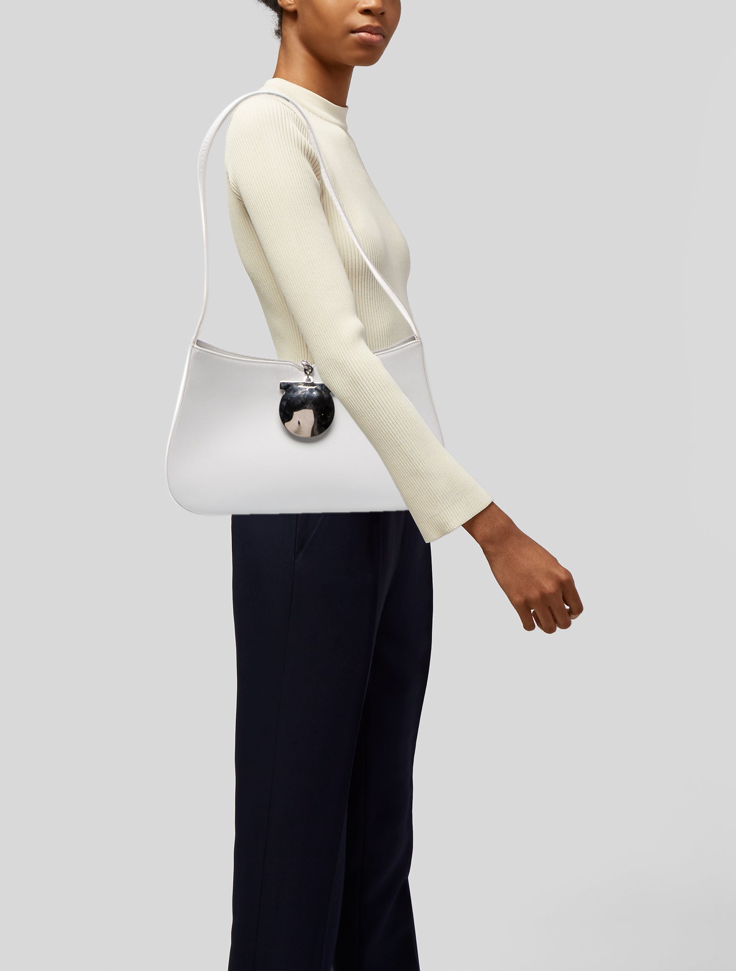 Salvatore Ferragamo Leather Shoulder Bag