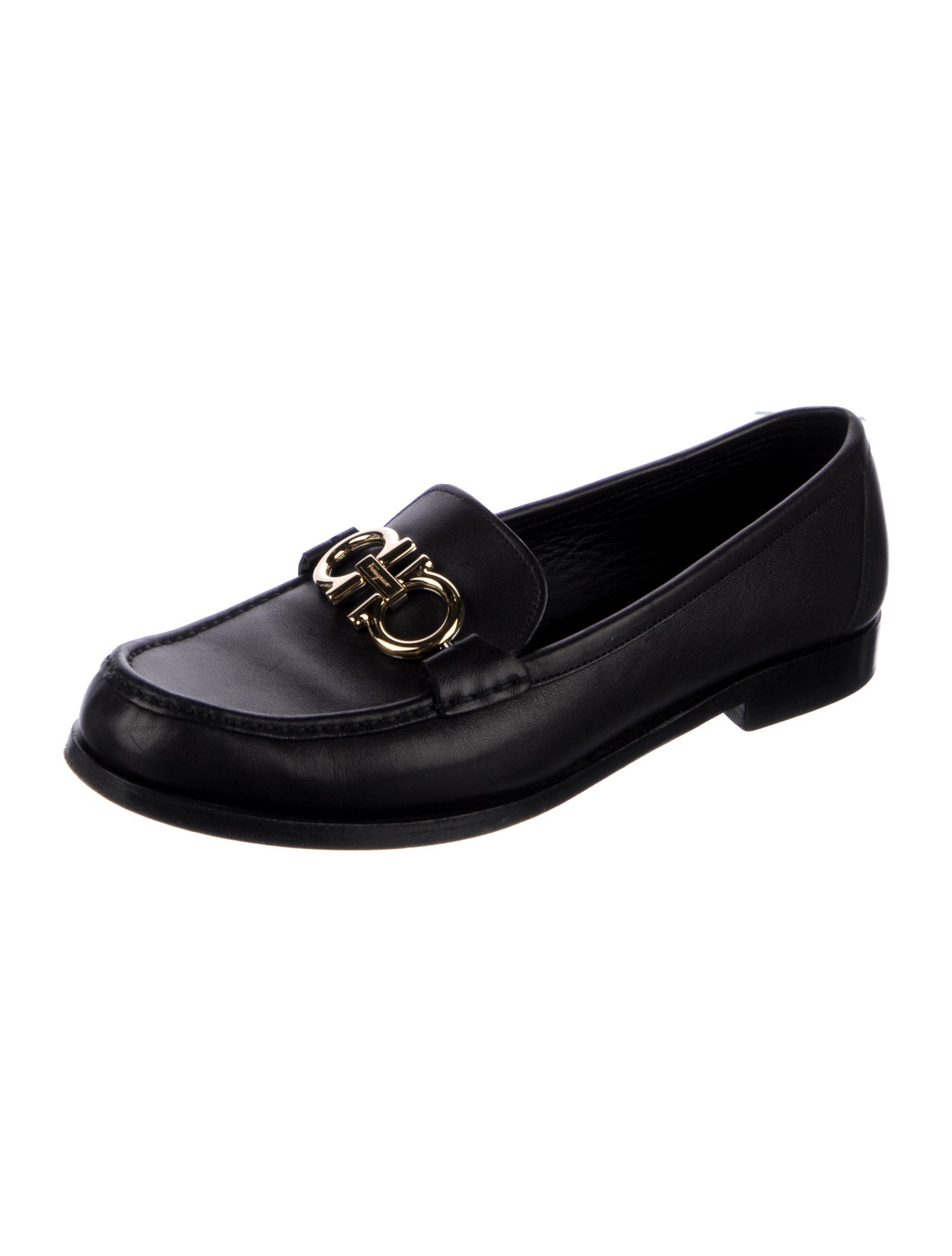 Salvatore Ferragamo Leather Loafers