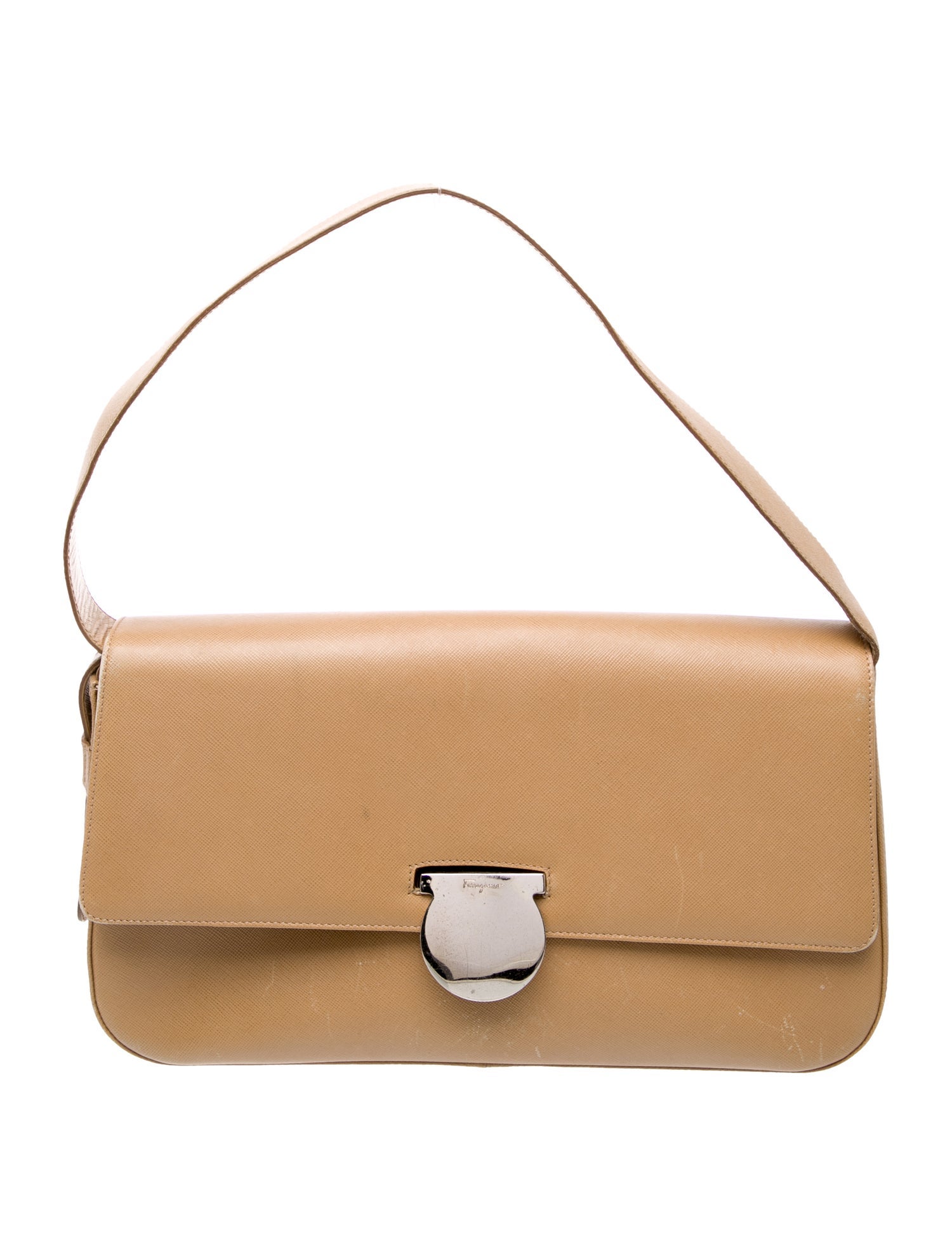 Salvatore Ferragamo Leather Top Handle Bag
