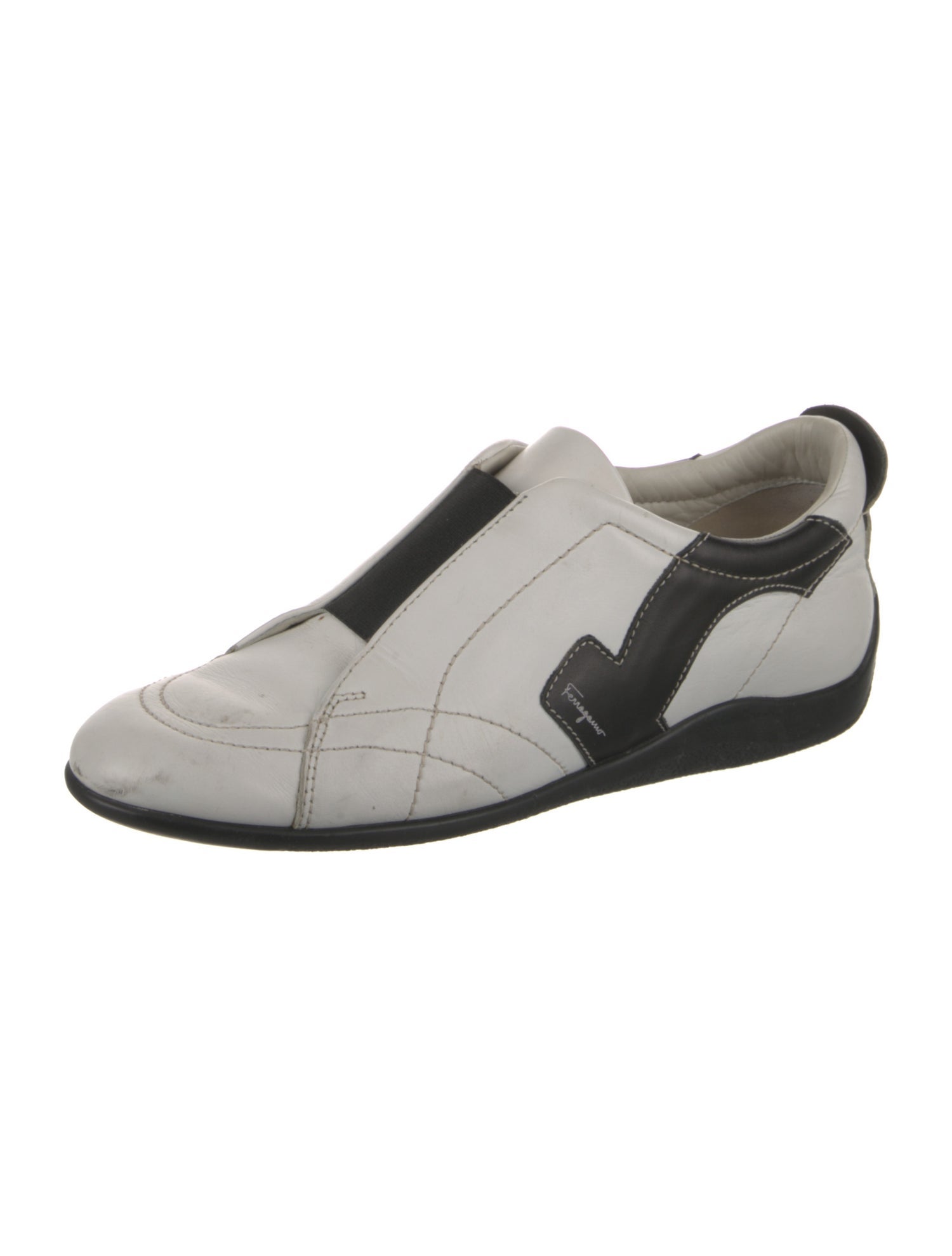 Salvatore Ferragamo Leather Sneakers