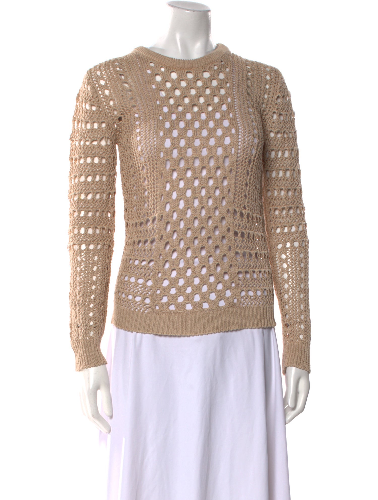 Salvatore Ferragamo Crew Neck Long Sleeve Sweatshirt