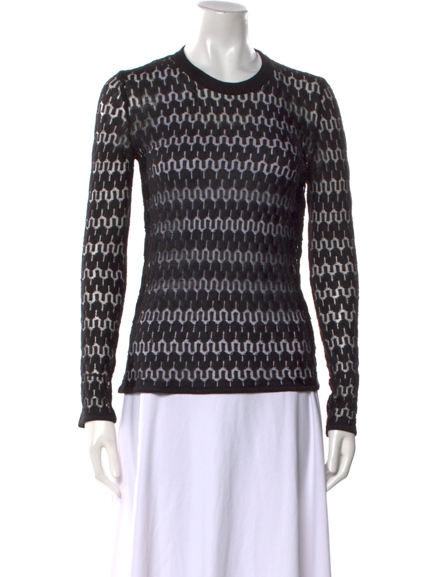 Salvatore Ferragamo Silk Printed Top