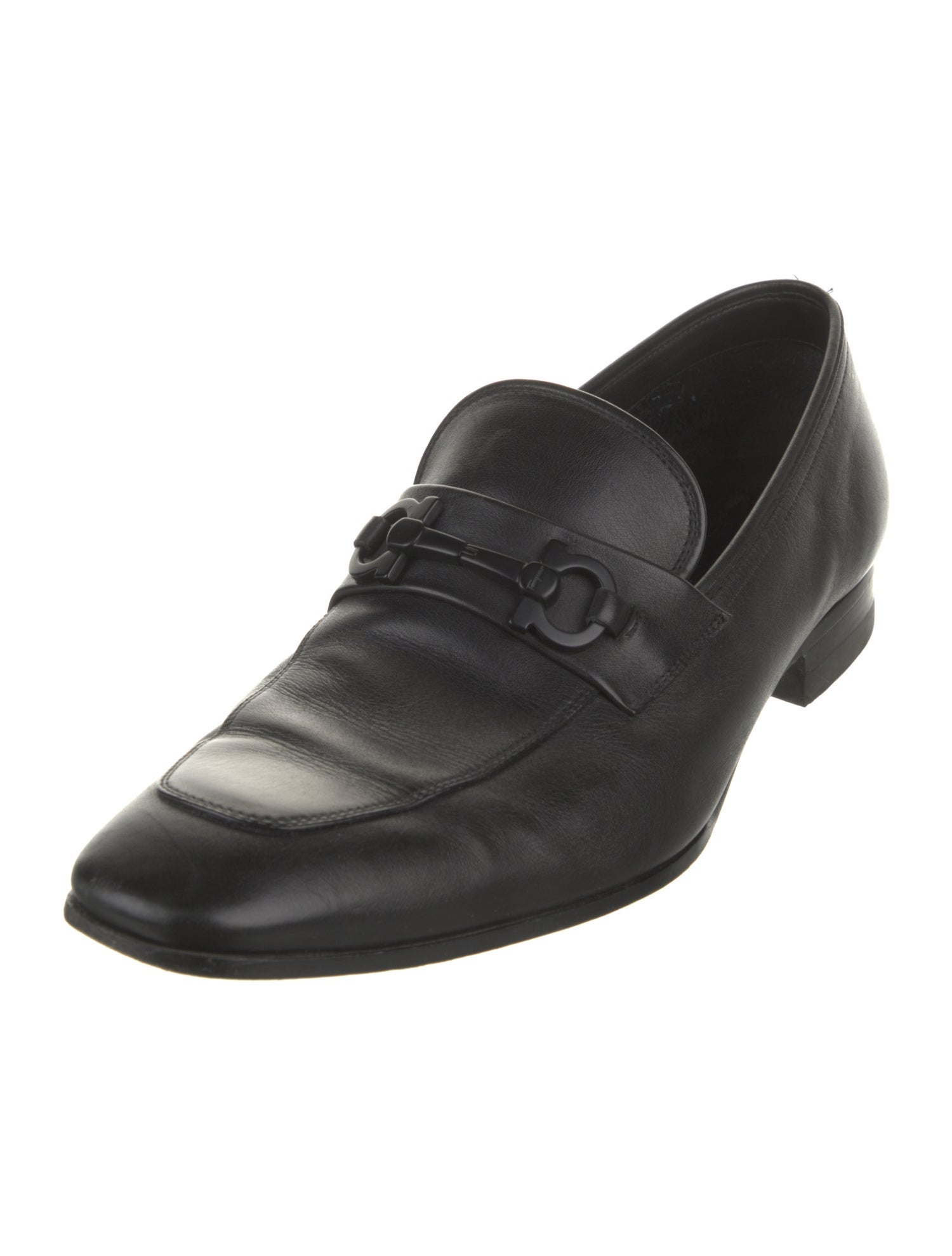 Salvatore Ferragamo Leather Dress Loafers
