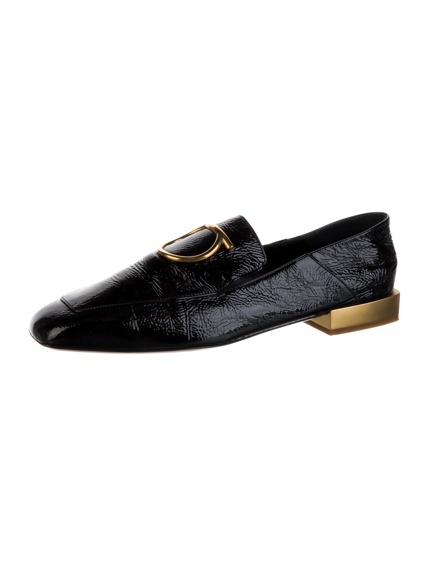 Salvatore Ferragamo Patent Leather Loafers