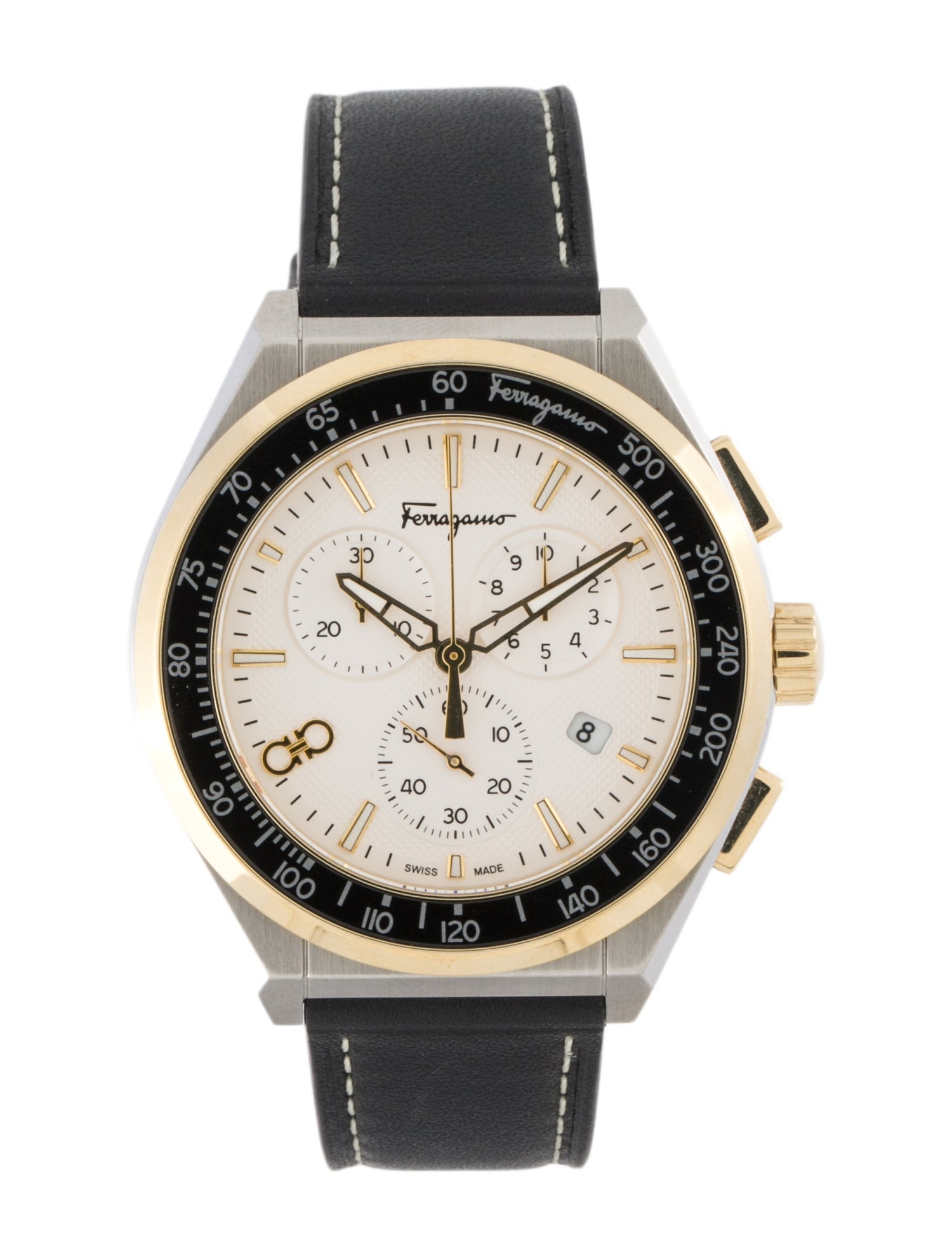 Salvatore Ferragamo 1898 Sport Chronograph Watch