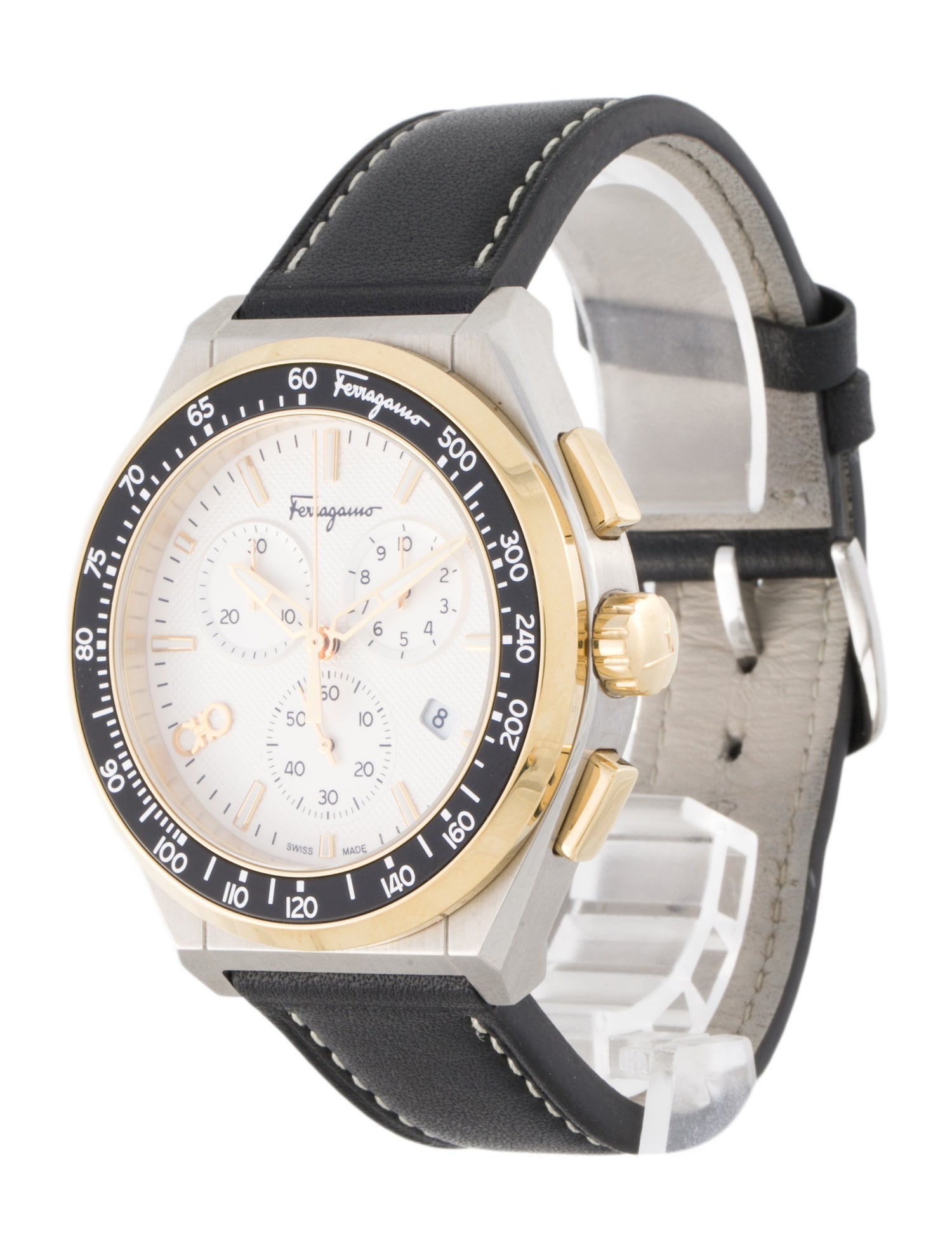 Salvatore Ferragamo 1898 Sport Chronograph Watch