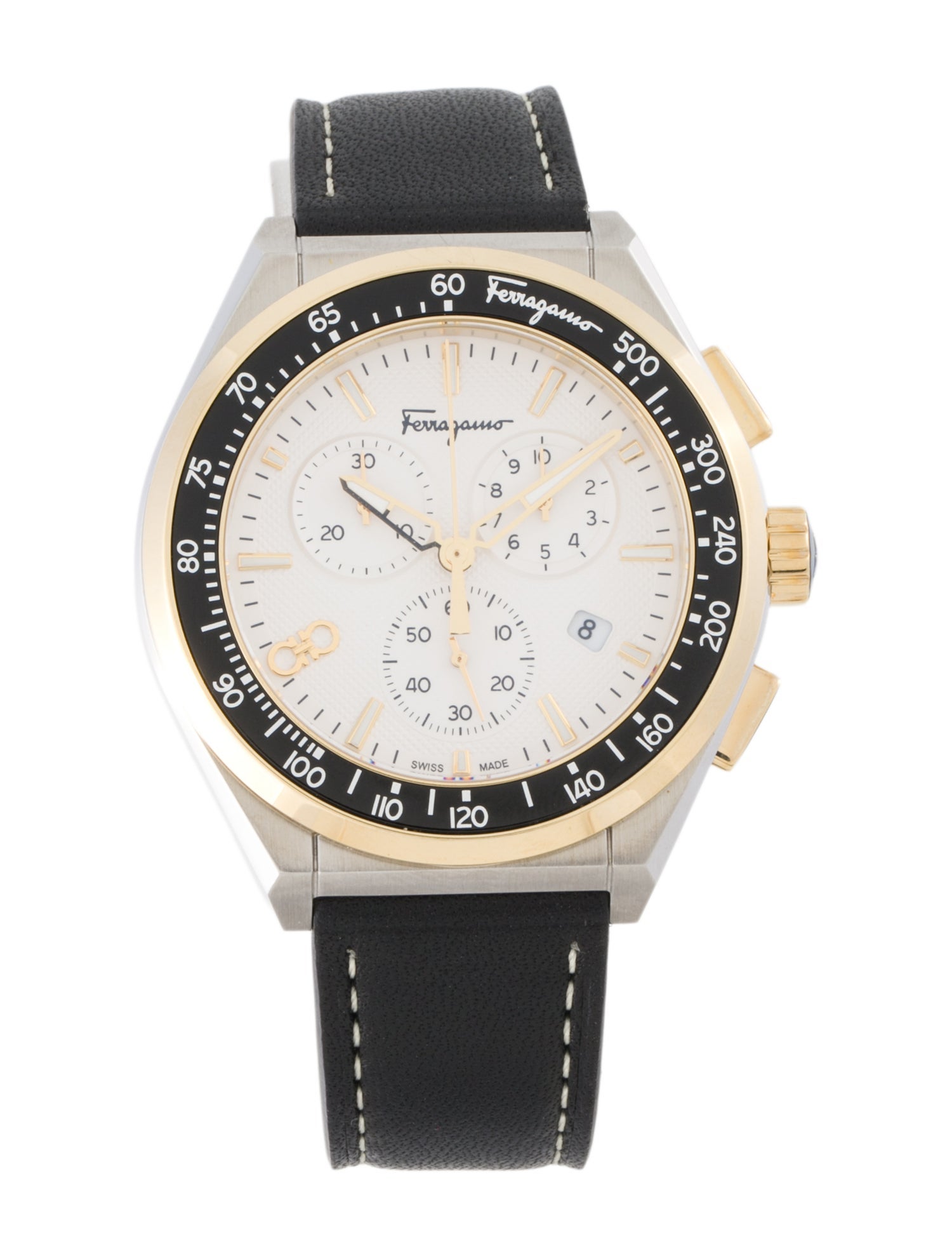 Salvatore Ferragamo 1898 Sport Chronograph Watch