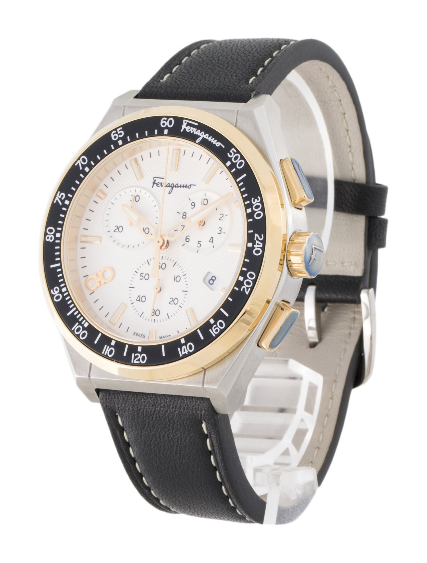 Salvatore Ferragamo 1898 Sport Chronograph Watch