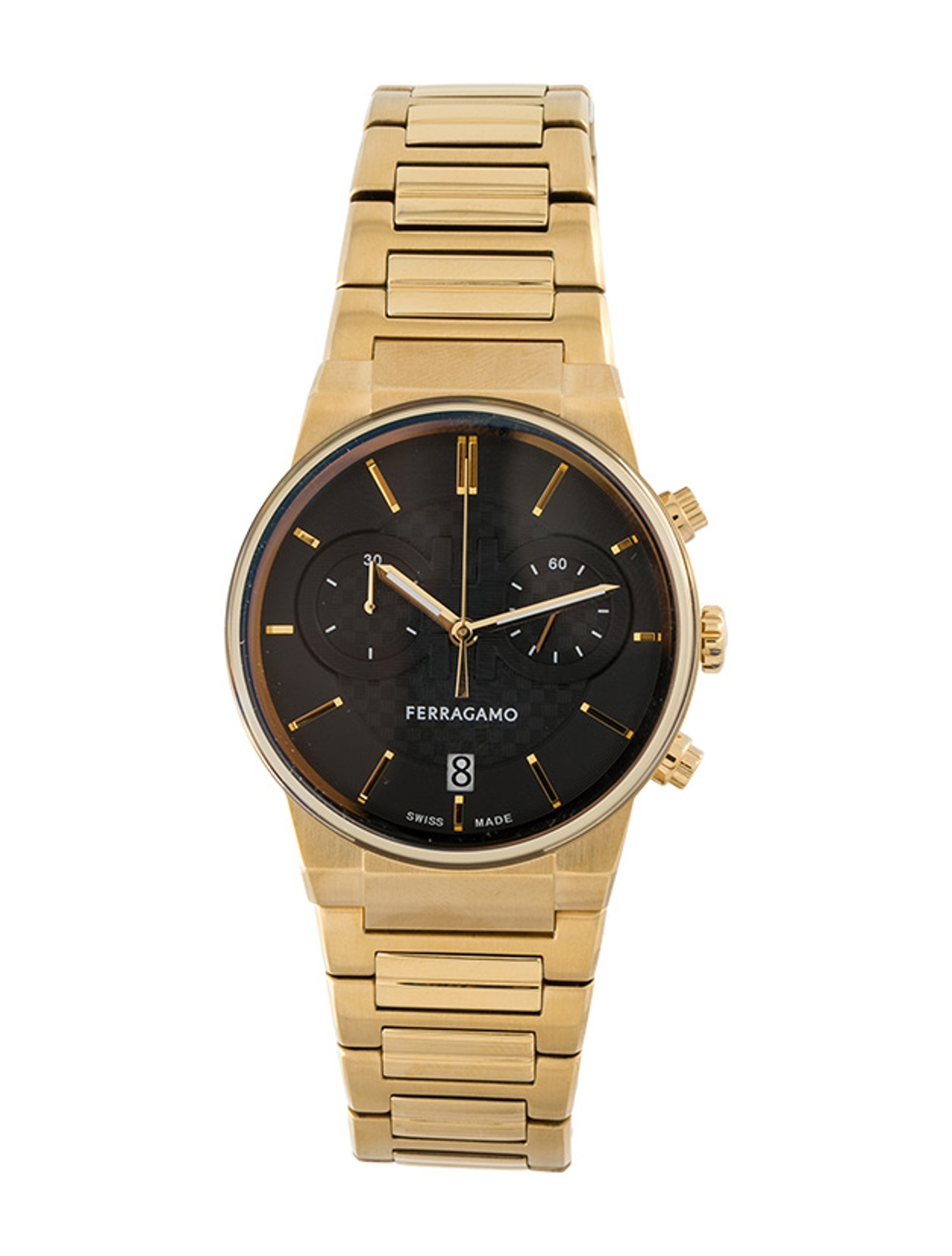 Salvatore Ferragamo Sapphire Chrono Watch