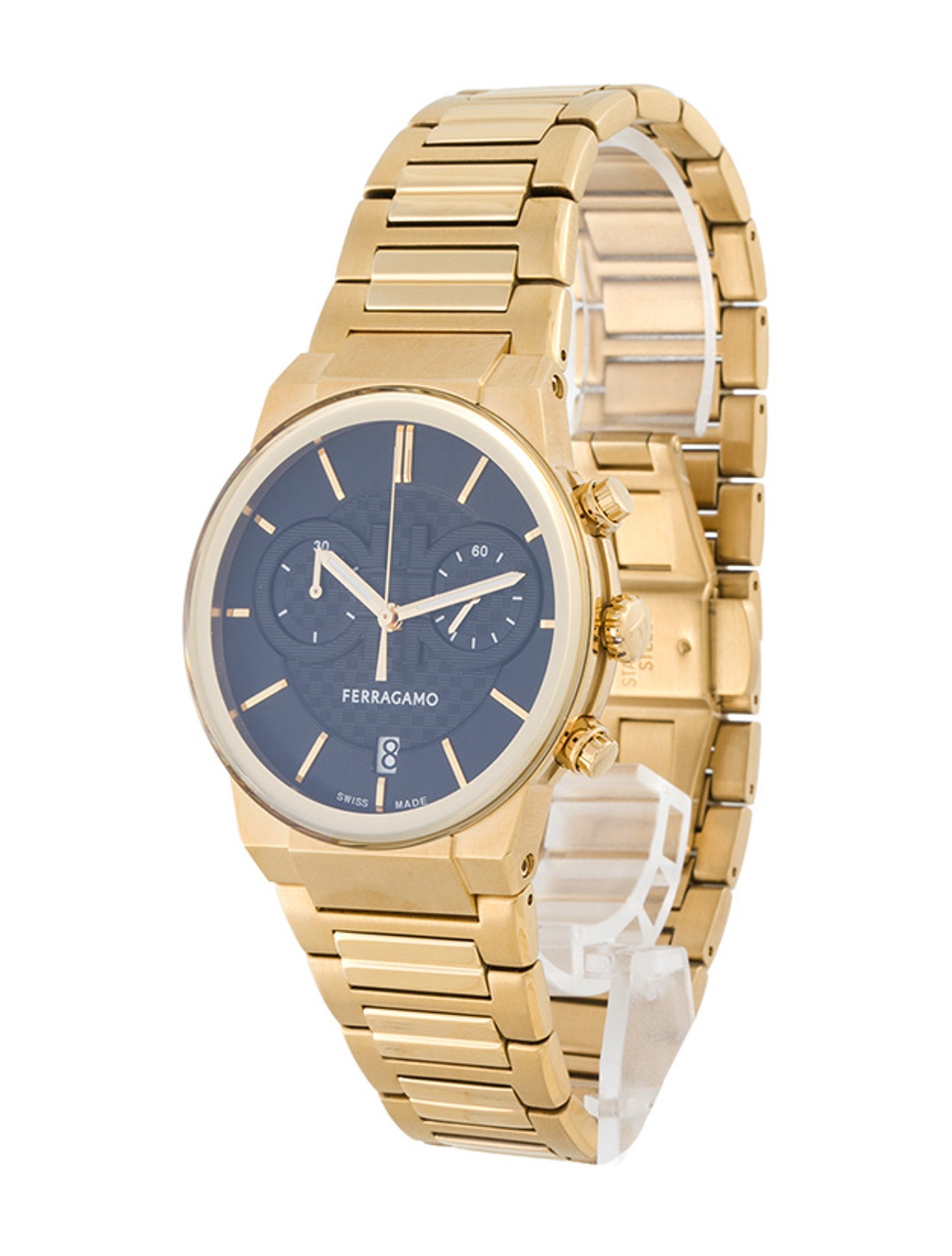 Salvatore Ferragamo Sapphire Chrono Watch