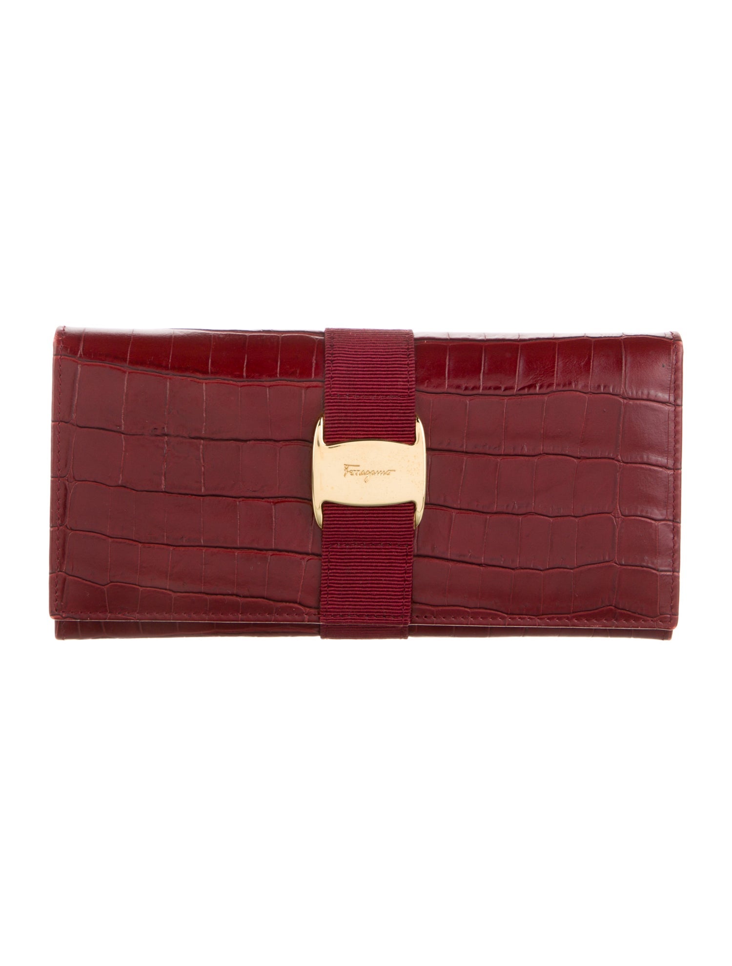 Salvatore Ferragamo Alligator Wallet