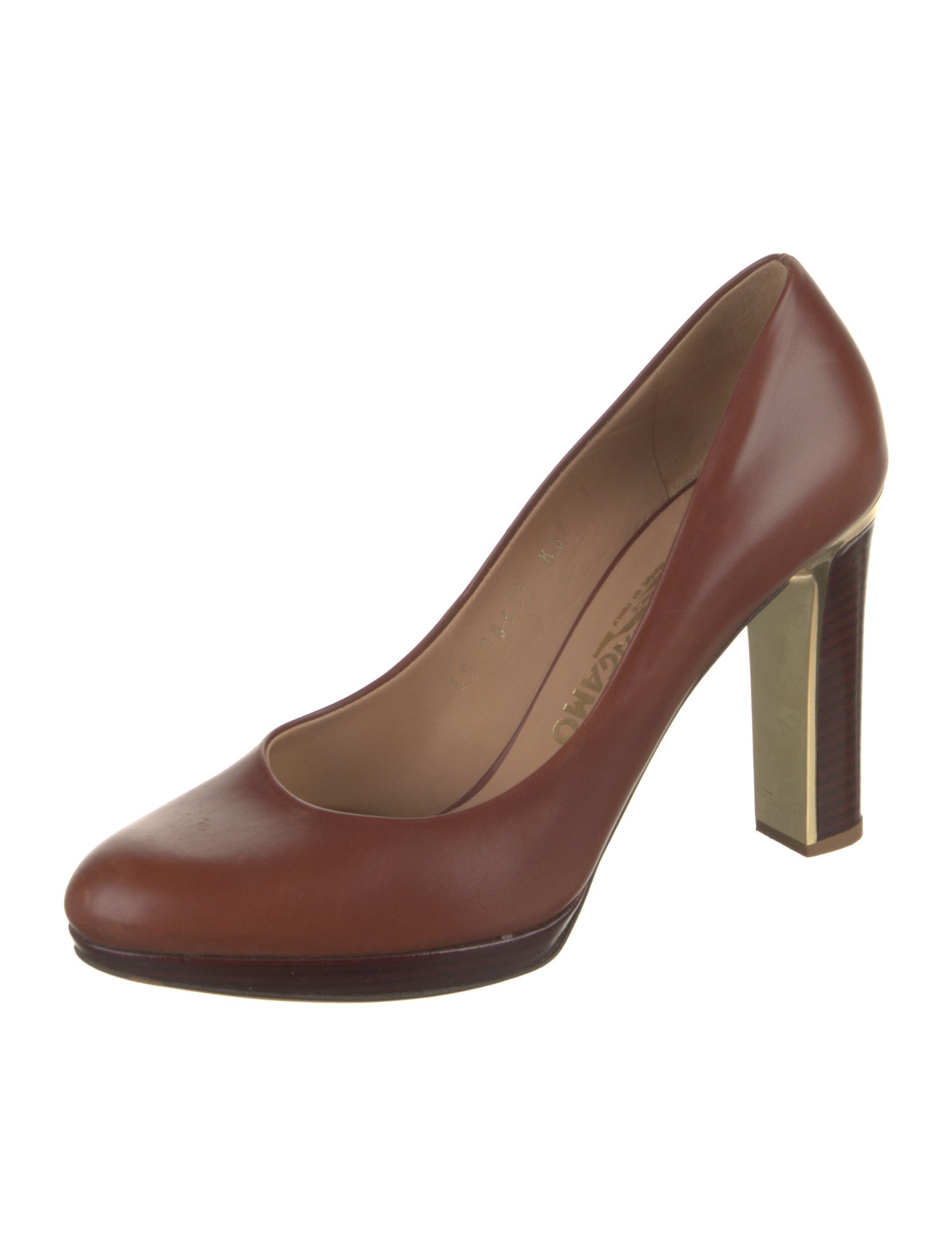 Salvatore Ferragamo Leather Pumps
