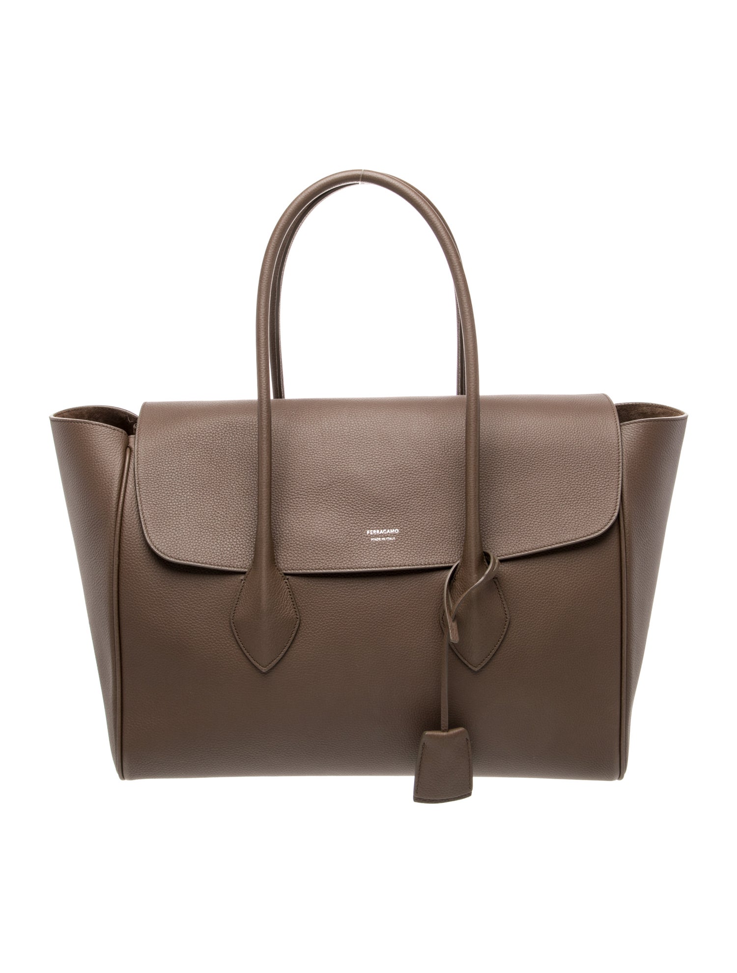 Salvatore Ferragamo Leather Top Handle Bag