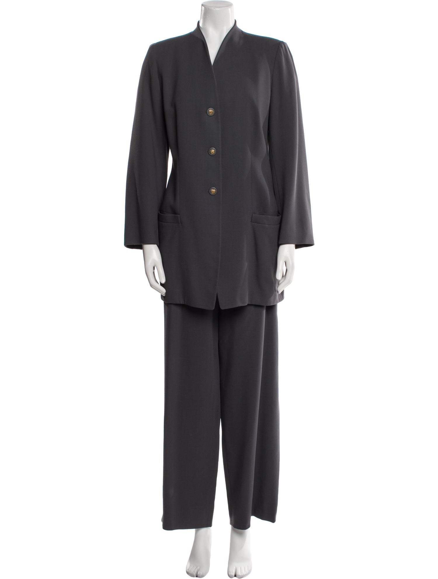 Salvatore Ferragamo Wool Pantsuit