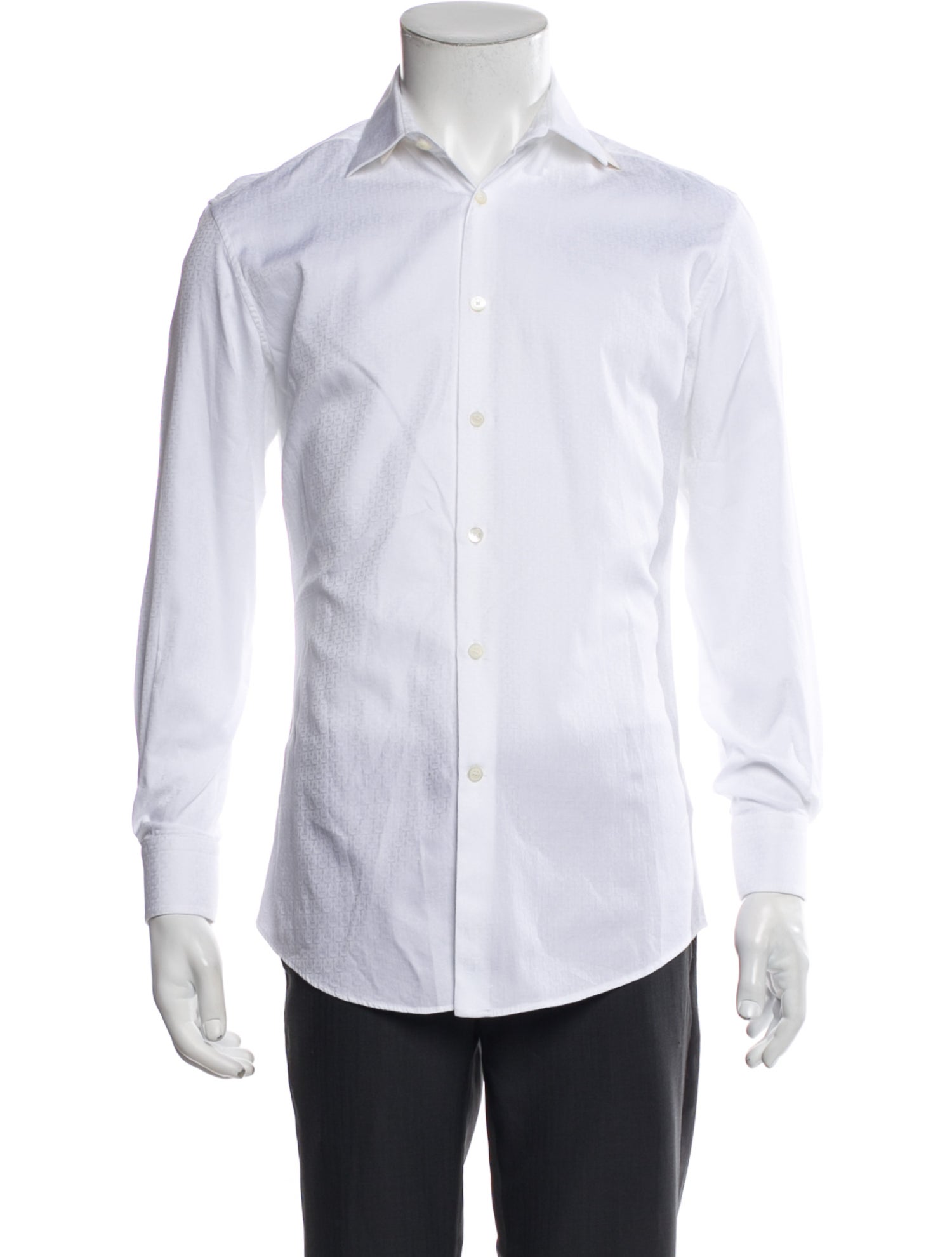 Salvatore Ferragamo Long Sleeve Dress Shirt