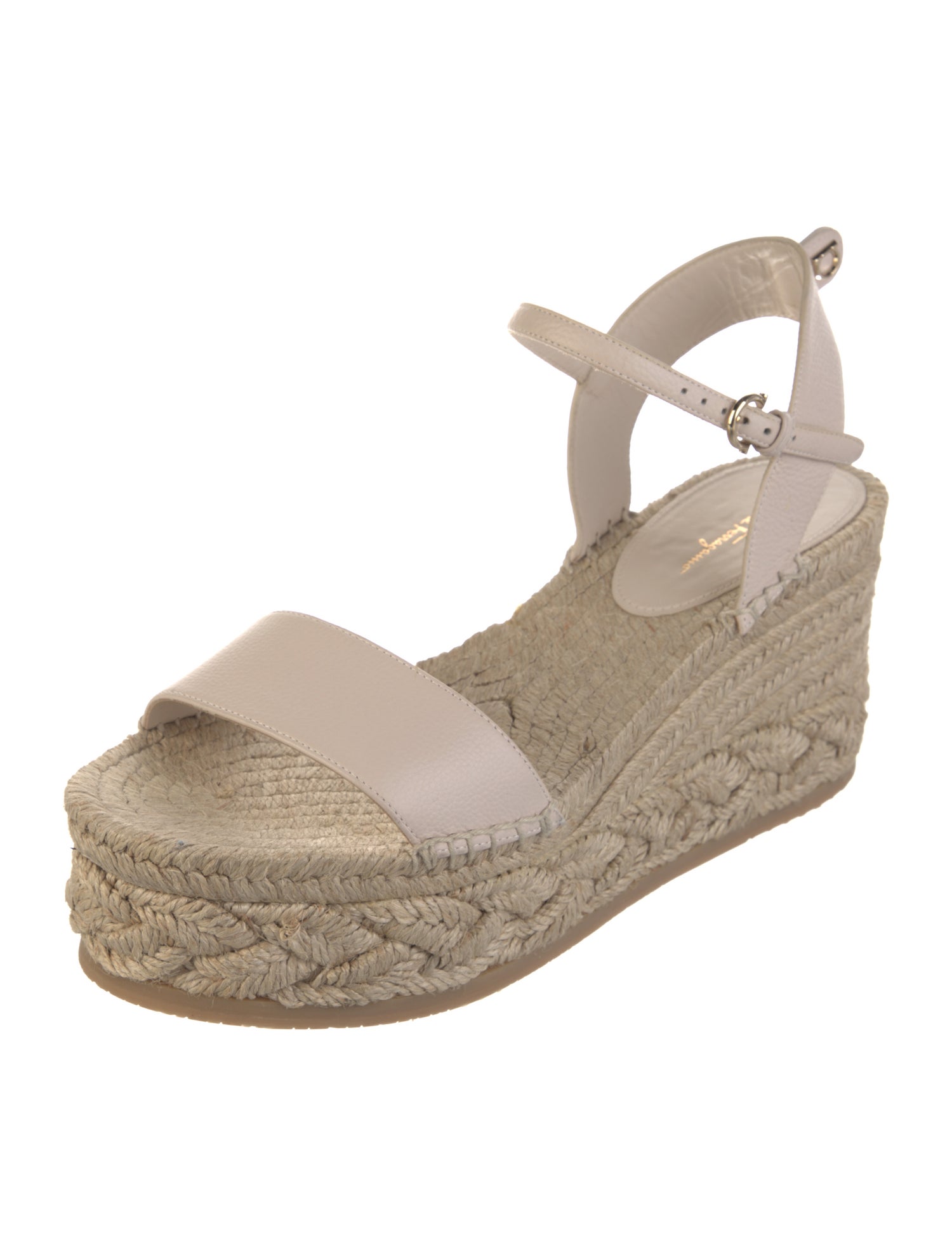 Salvatore Ferragamo Leather Espadrilles