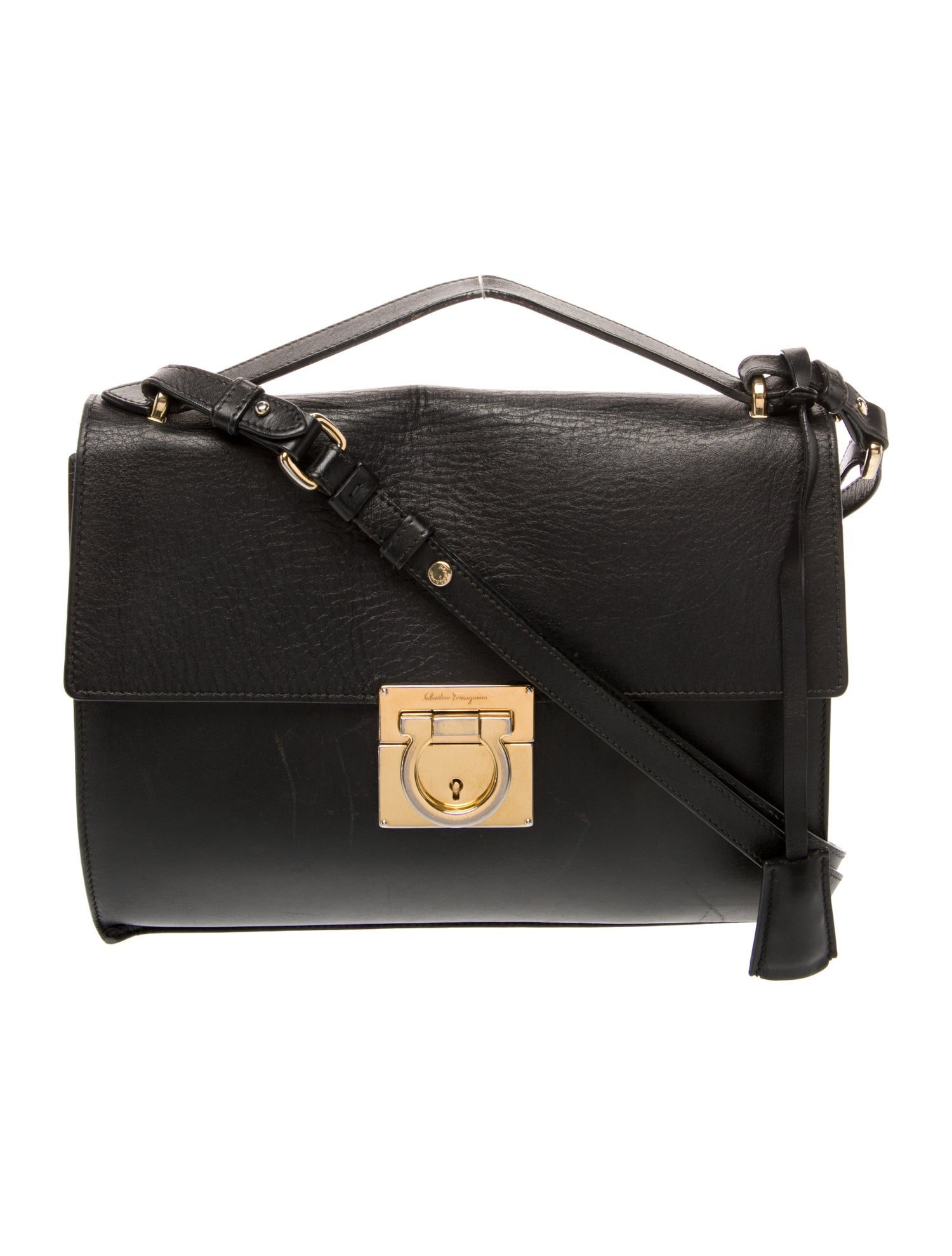 Salvatore Ferragamo Leather Shoulder Bag