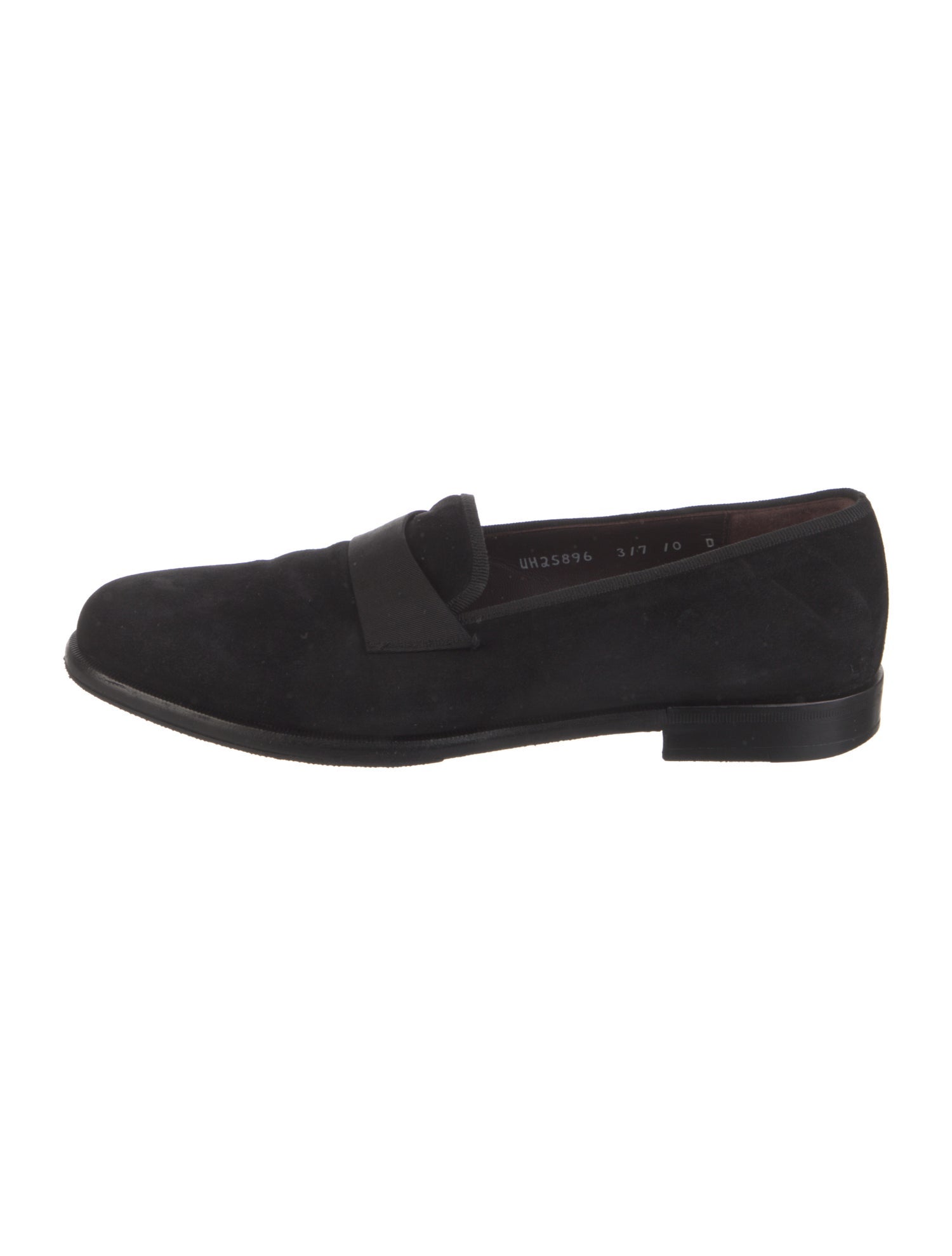 Salvatore Ferragamo Suede Dress Loafers