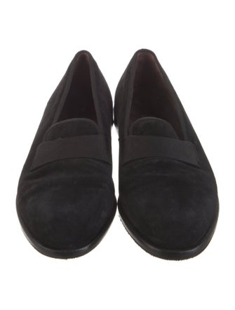Salvatore Ferragamo Suede Dress Loafers