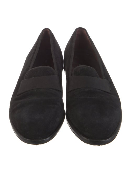 Salvatore Ferragamo Suede Dress Loafers