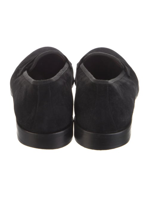 Salvatore Ferragamo Suede Dress Loafers