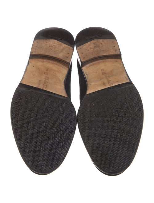 Salvatore Ferragamo Suede Dress Loafers