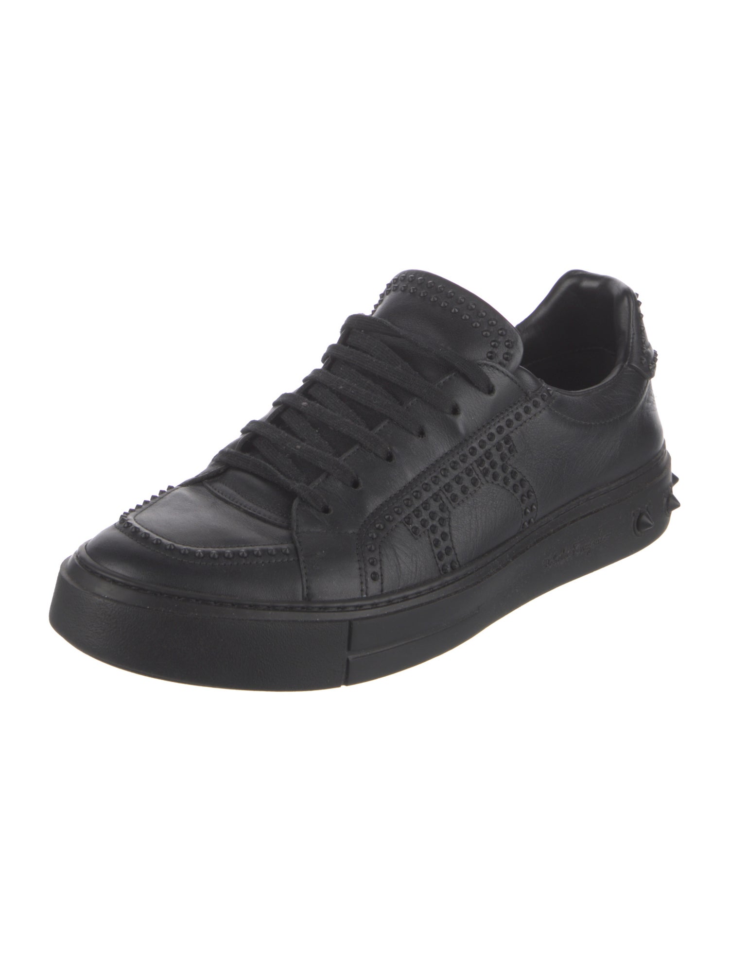 Salvatore Ferragamo Leather Sneakers