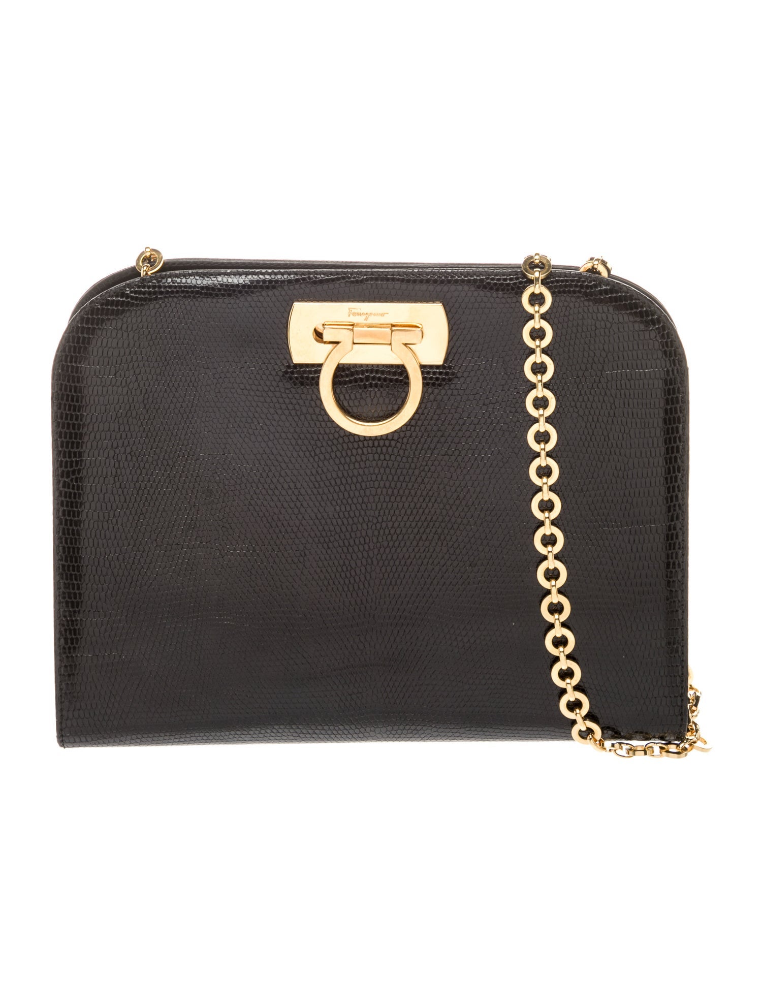 Salvatore Ferragamo Leather Shoulder Bag