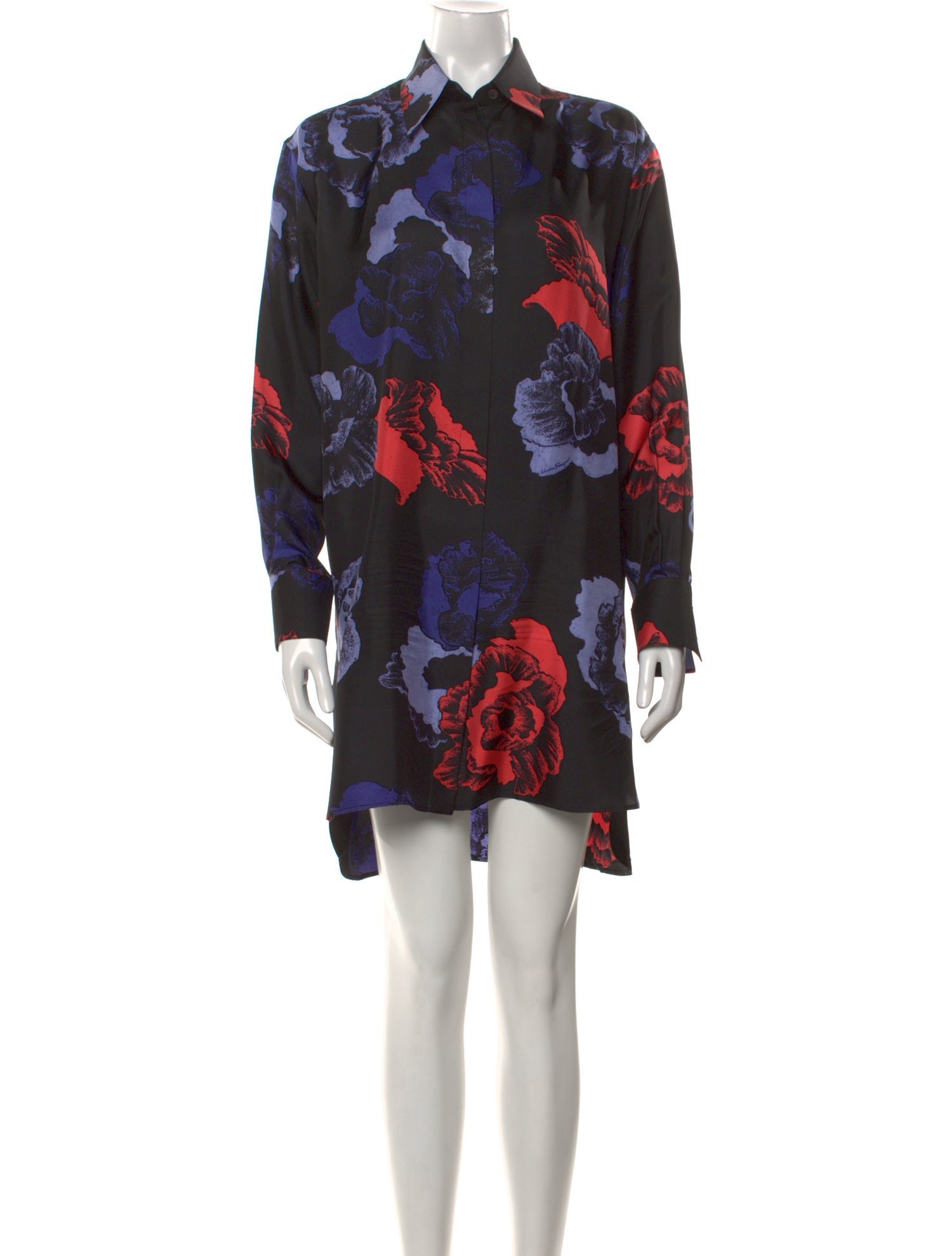 Salvatore Ferragamo Silk Mini Dress