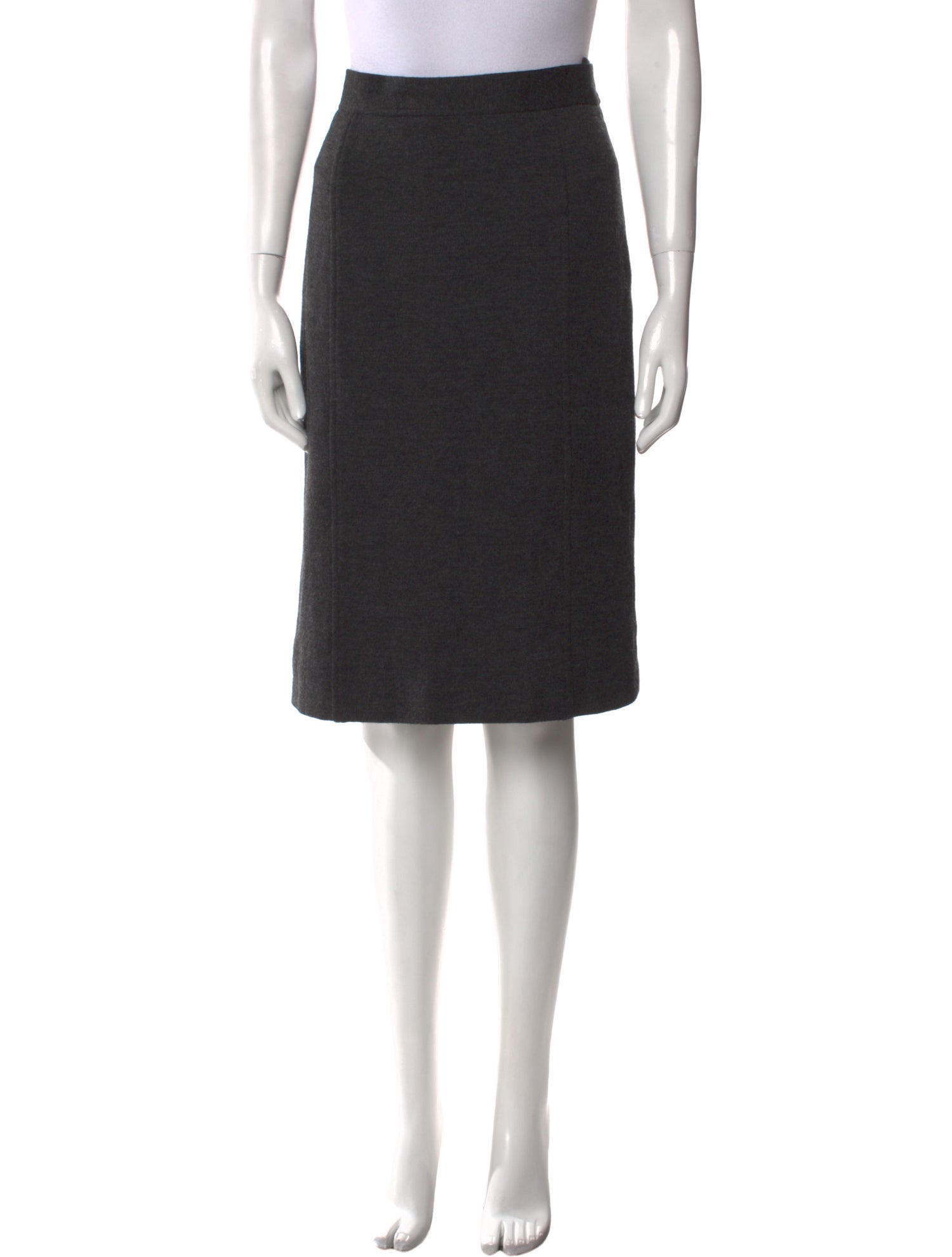 Salvatore Ferragamo Wool Knee-Length Skirt
