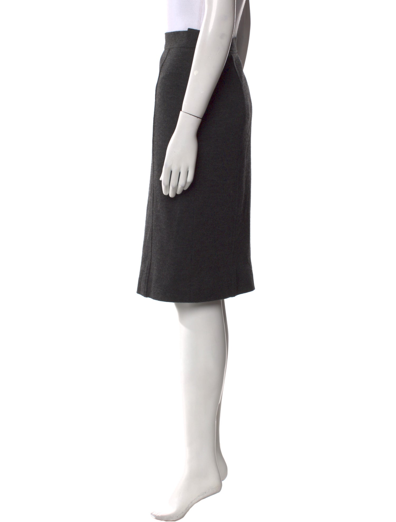 Salvatore Ferragamo Wool Knee-Length Skirt