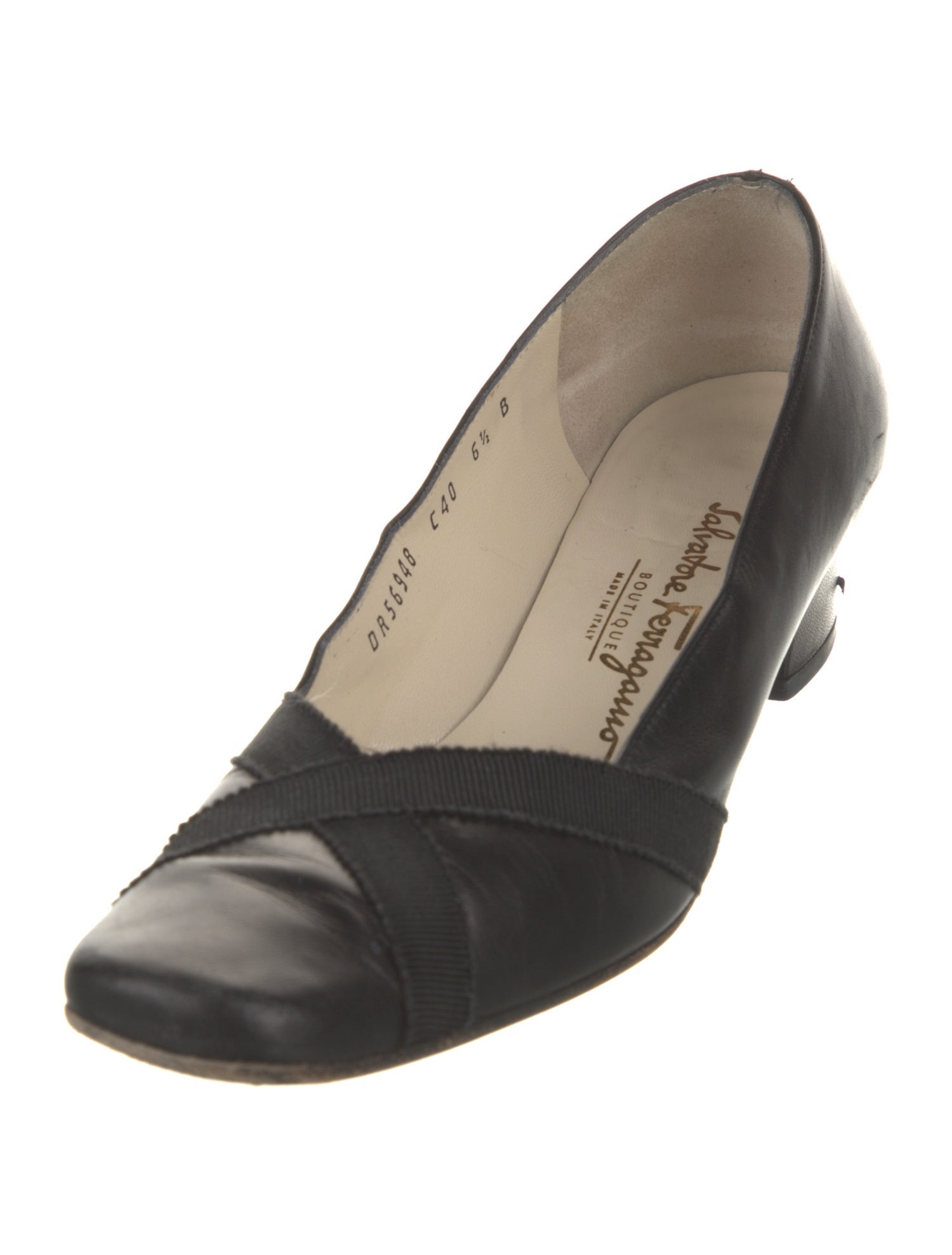 Salvatore Ferragamo Leather Pumps