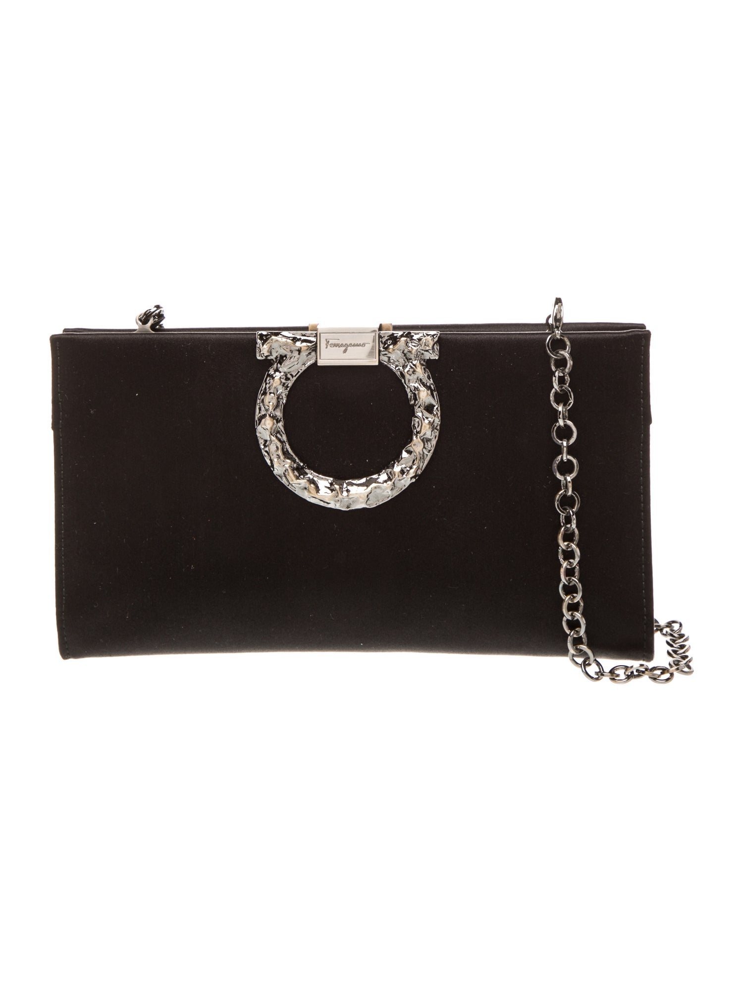 Salvatore Ferragamo Satin Evening Bag