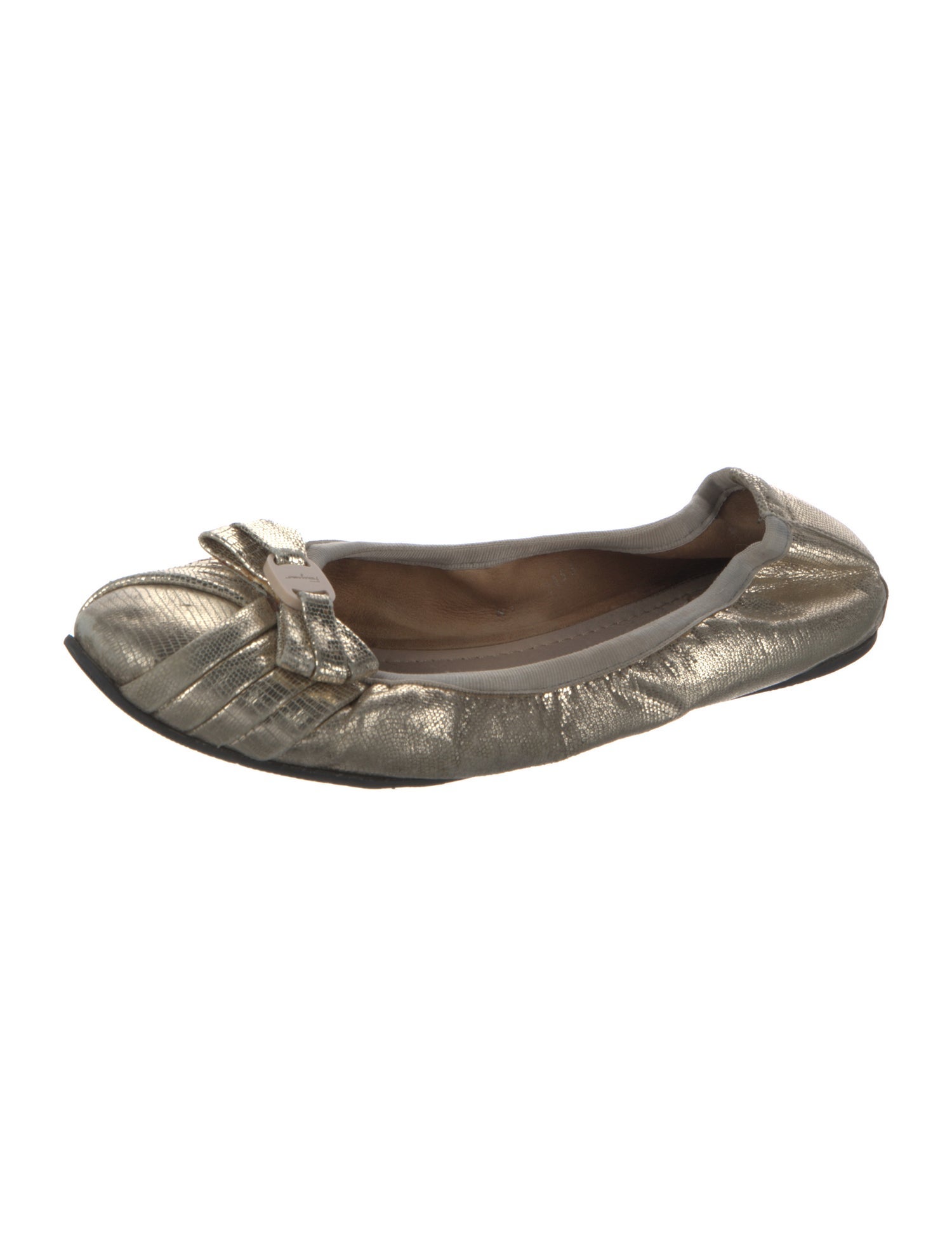 Salvatore Ferragamo Leather Ballet Flats