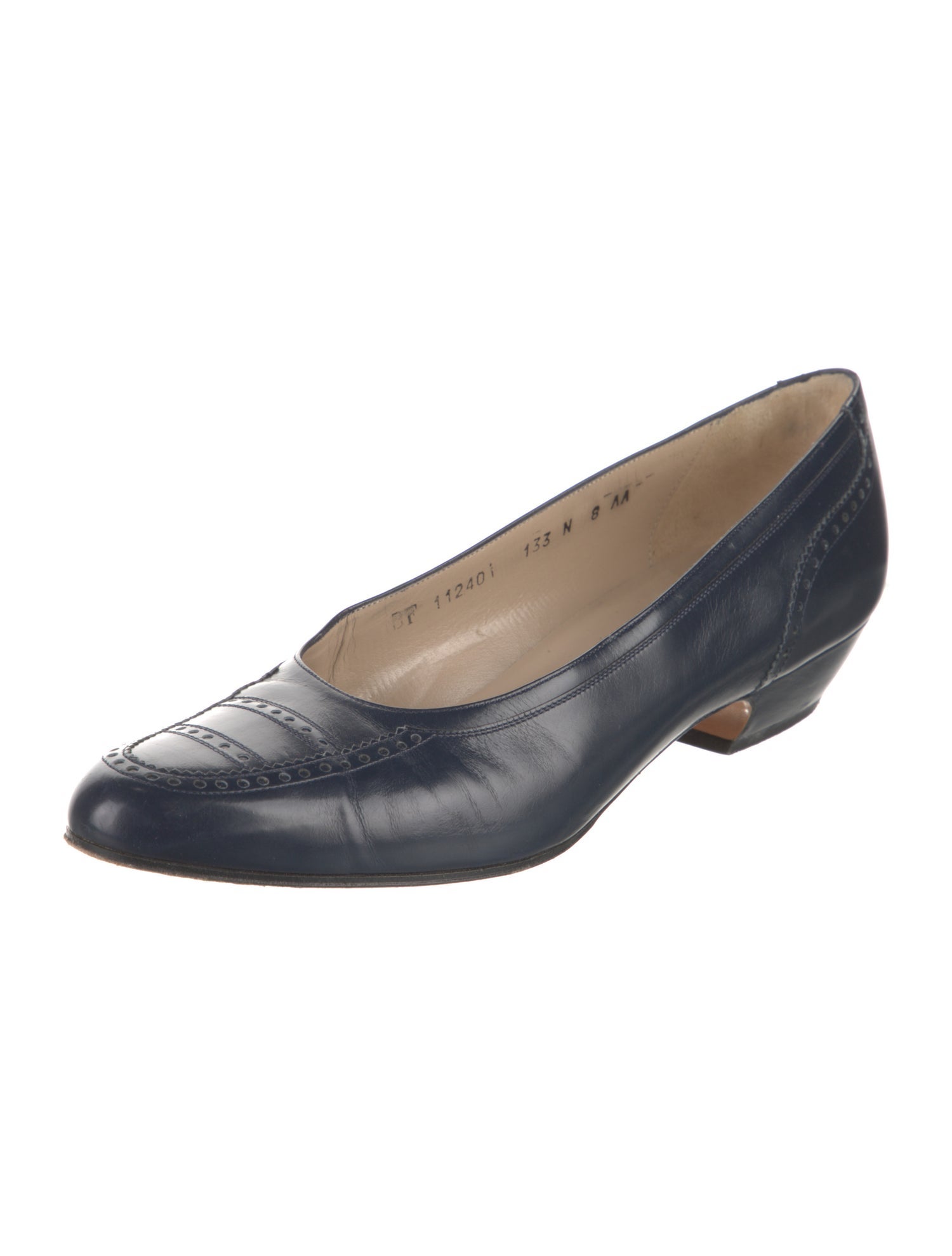 Salvatore Ferragamo Leather Flats