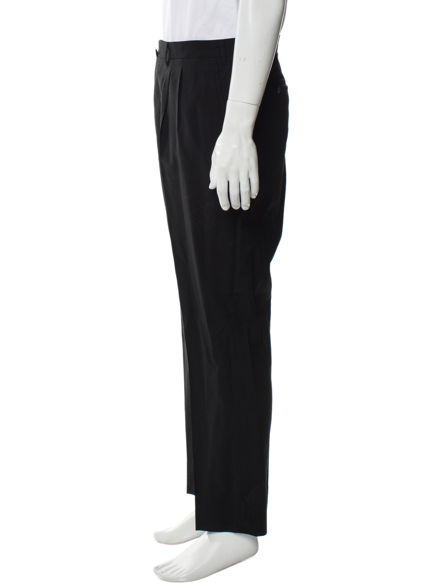 Salvatore Ferragamo Virgin Wool Dress Pants