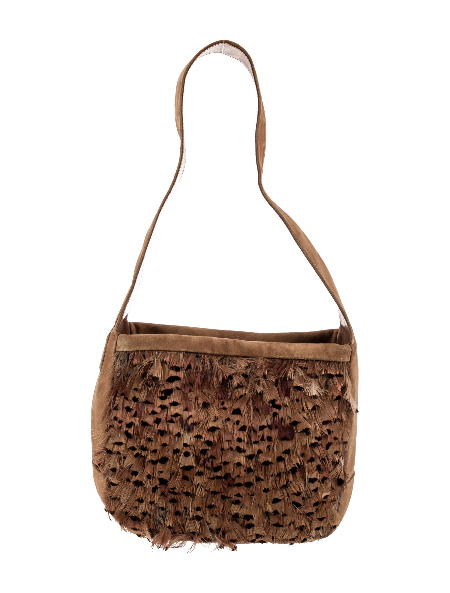 Salvatore Ferragamo Suede Shoulder Bag