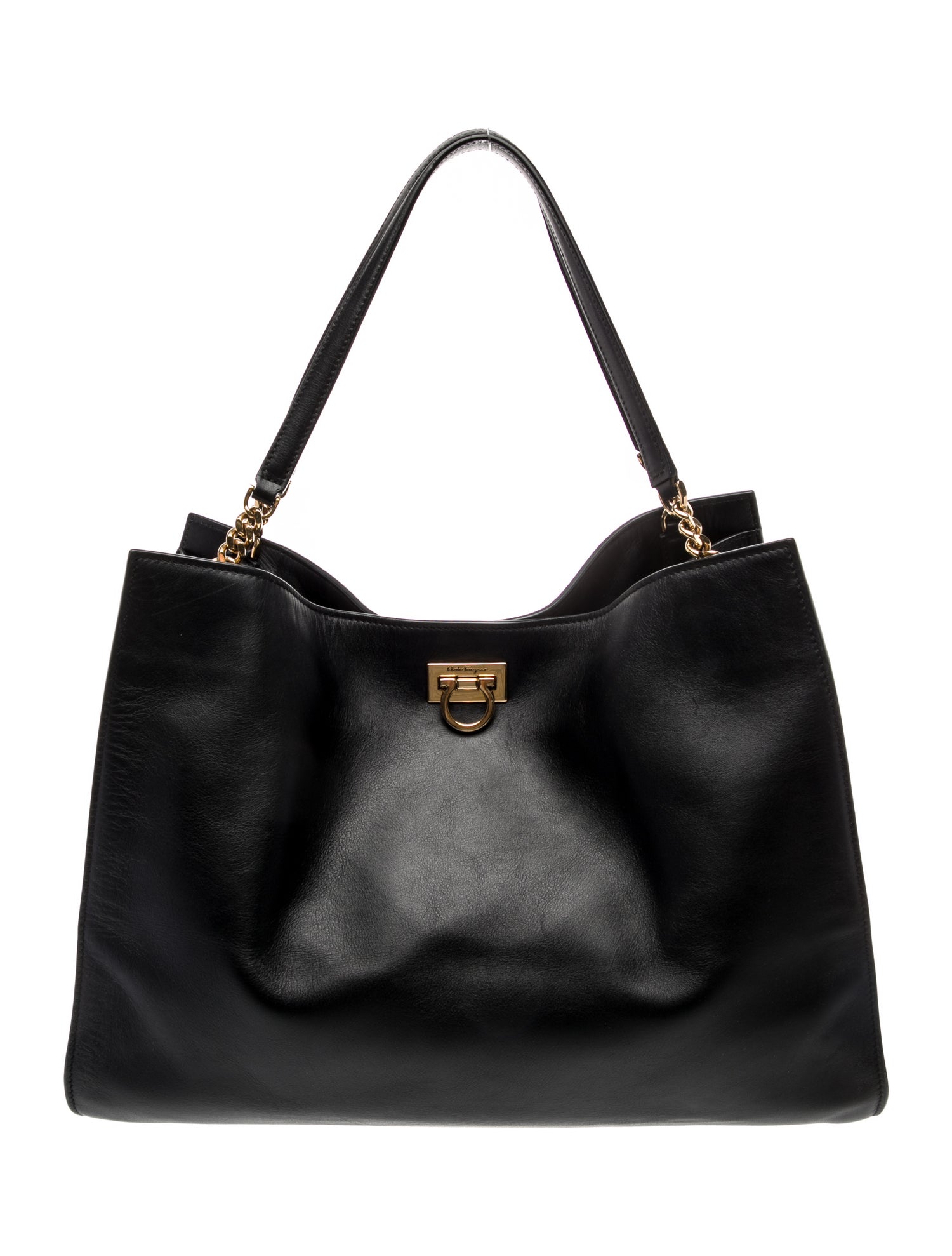 Salvatore Ferragamo Leather Shoulder Bag