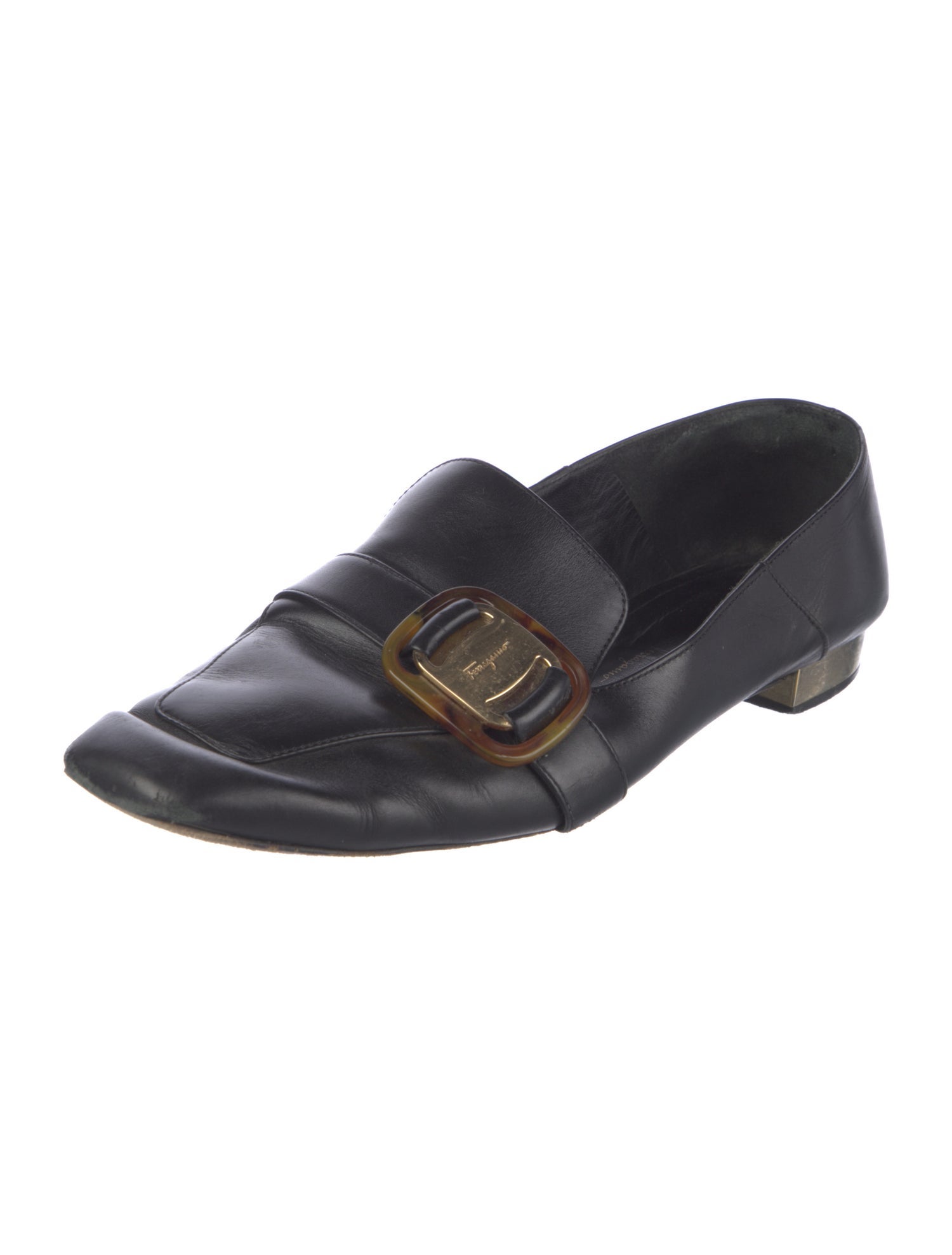 Salvatore Ferragamo Leather Loafers