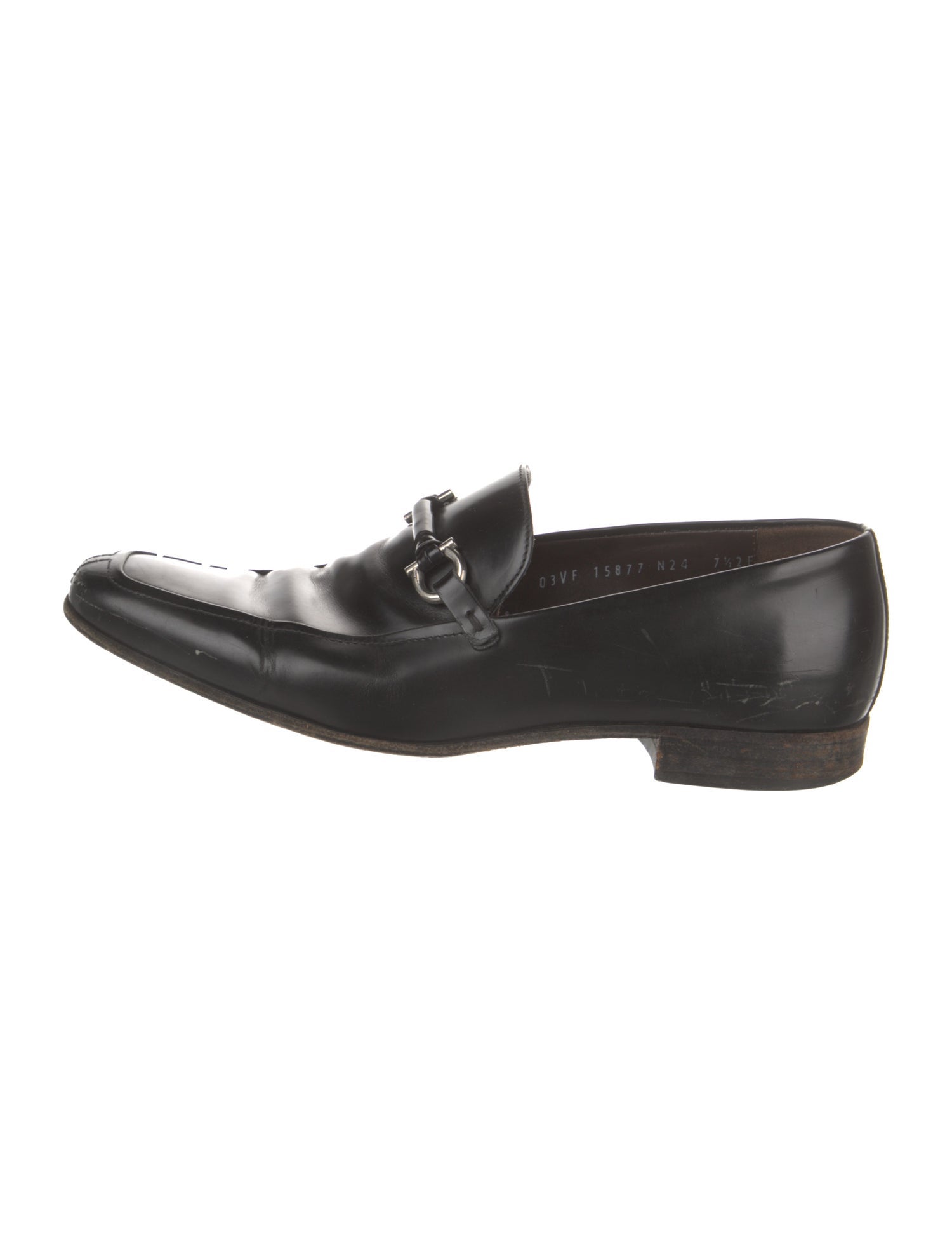 Salvatore Ferragamo Leather Dress Loafers