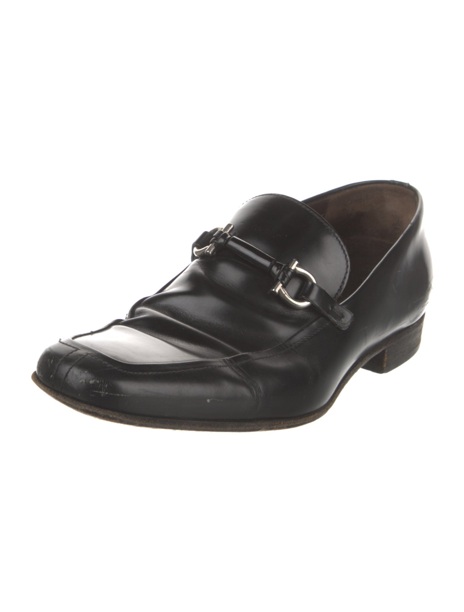 Salvatore Ferragamo Leather Dress Loafers