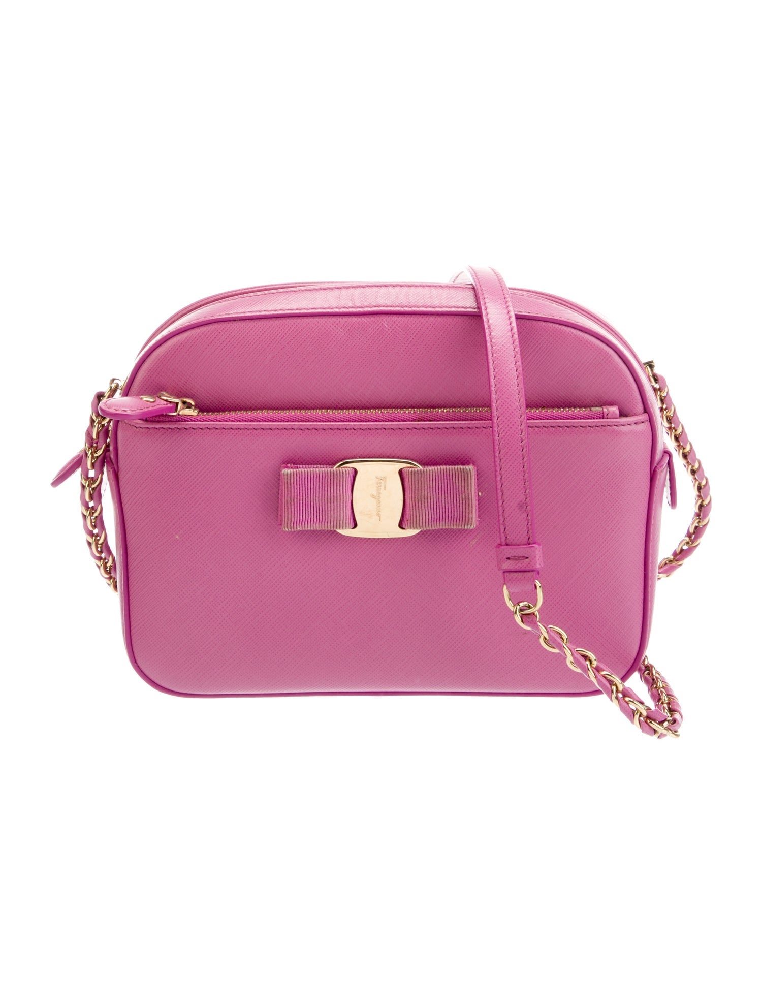 Salvatore Ferragamo Saffiano Leather Crossbody Bag