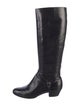 Salvatore Ferragamo Leather Riding Boots