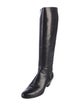 Salvatore Ferragamo Leather Riding Boots