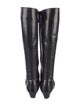 Salvatore Ferragamo Leather Riding Boots