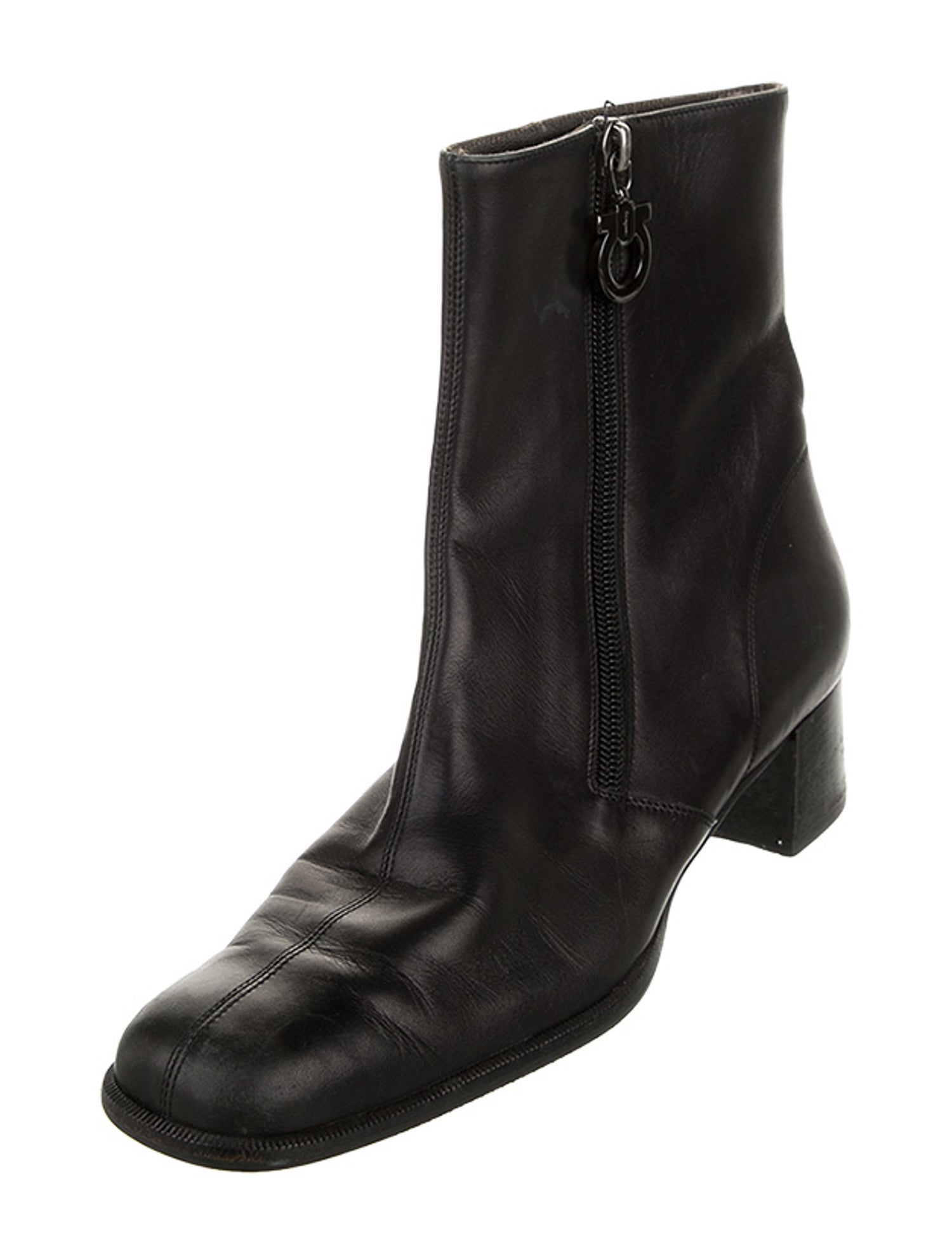 Salvatore Ferragamo Leather Boots