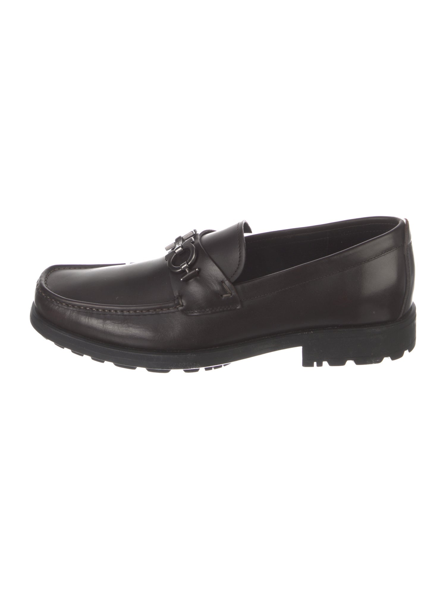 Salvatore Ferragamo Leather Dress Loafers