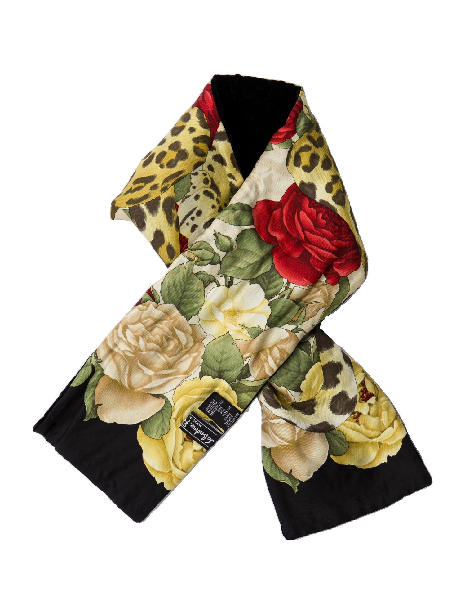 Salvatore Ferragamo Floral Print Scarf