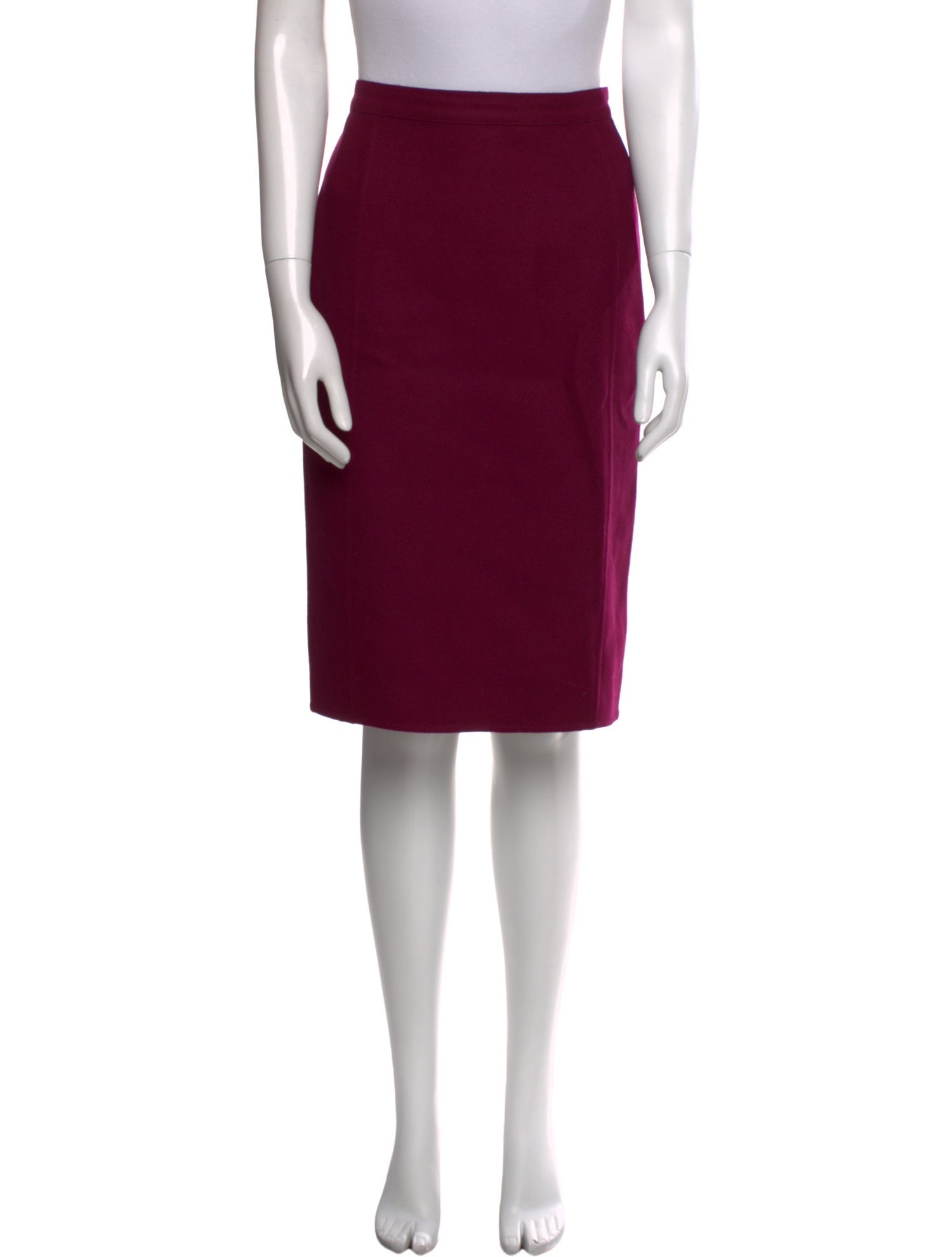 Salvatore Ferragamo Wool Knee-Length Skirt